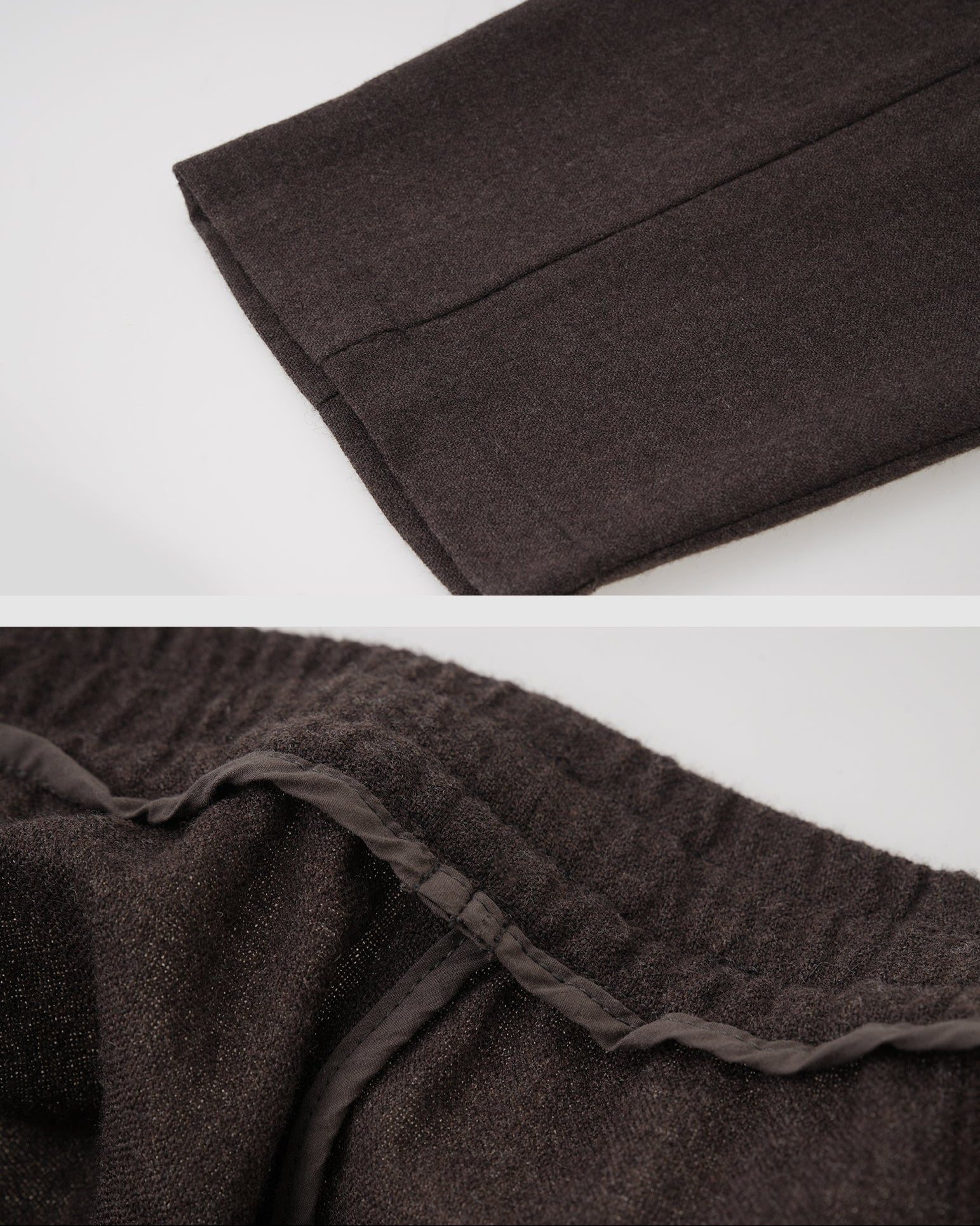 Drawstring Wool Pants