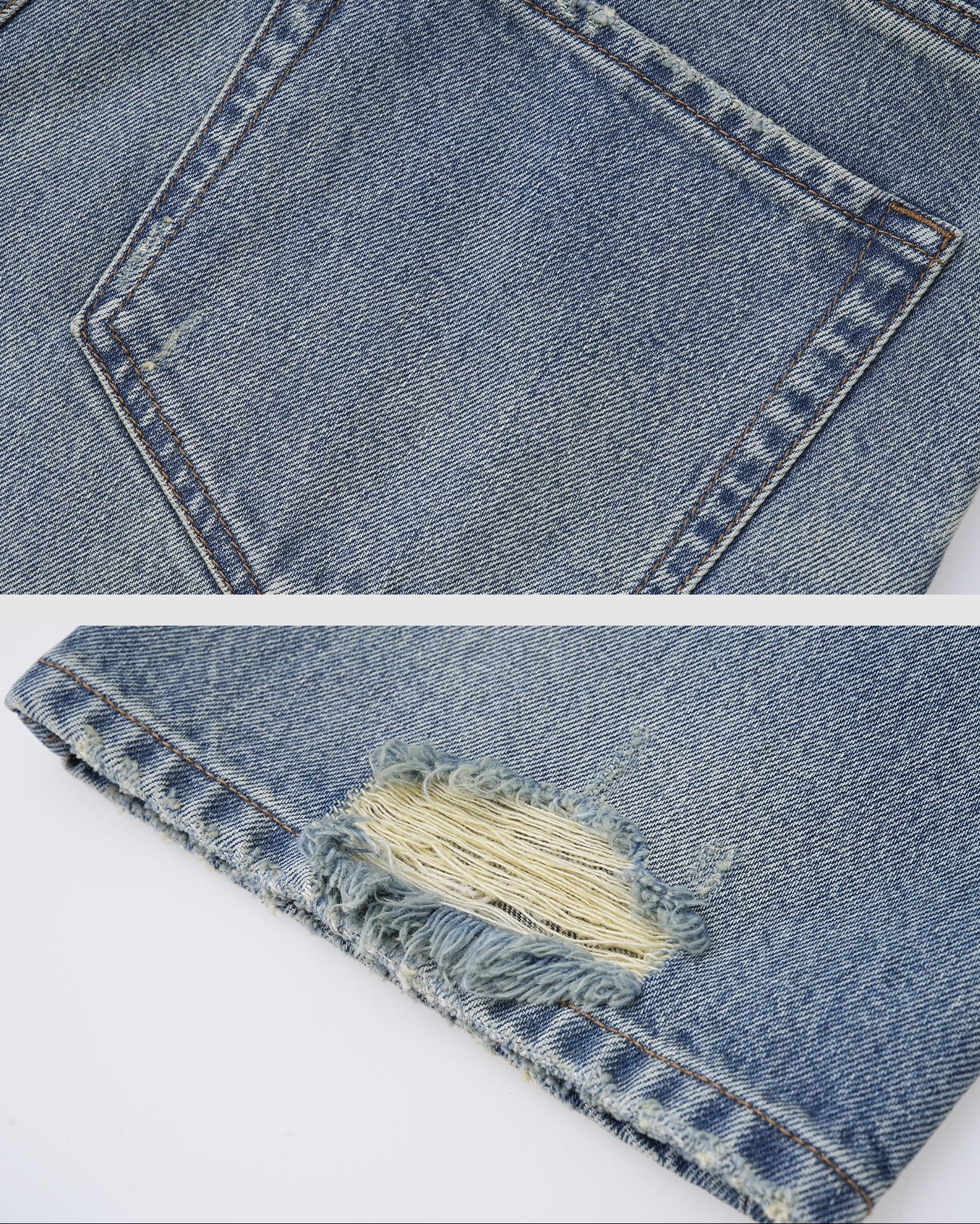 Cotton Denim Jeans