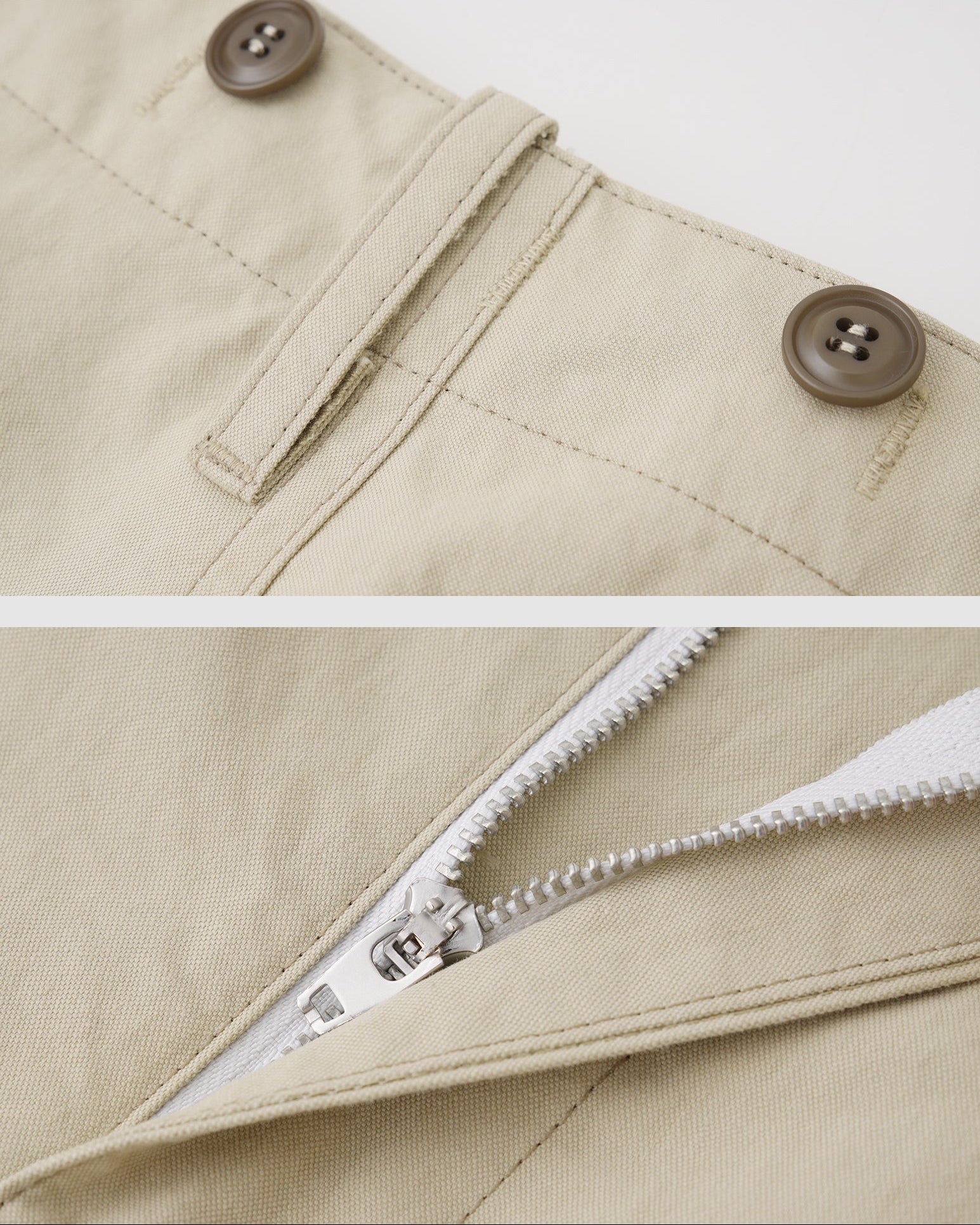Relaxed Cotton Cargo Pants