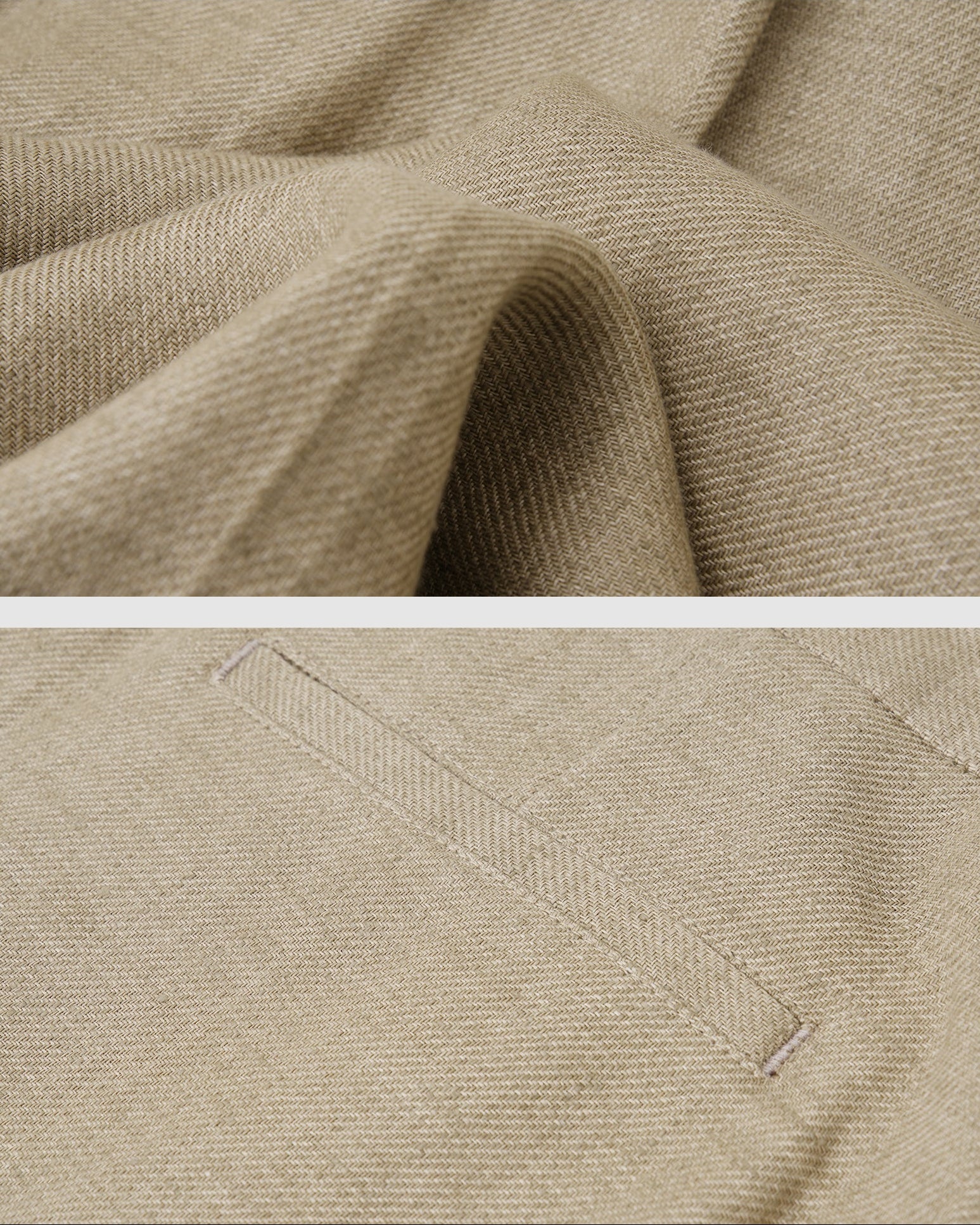 Textured Linen Pants