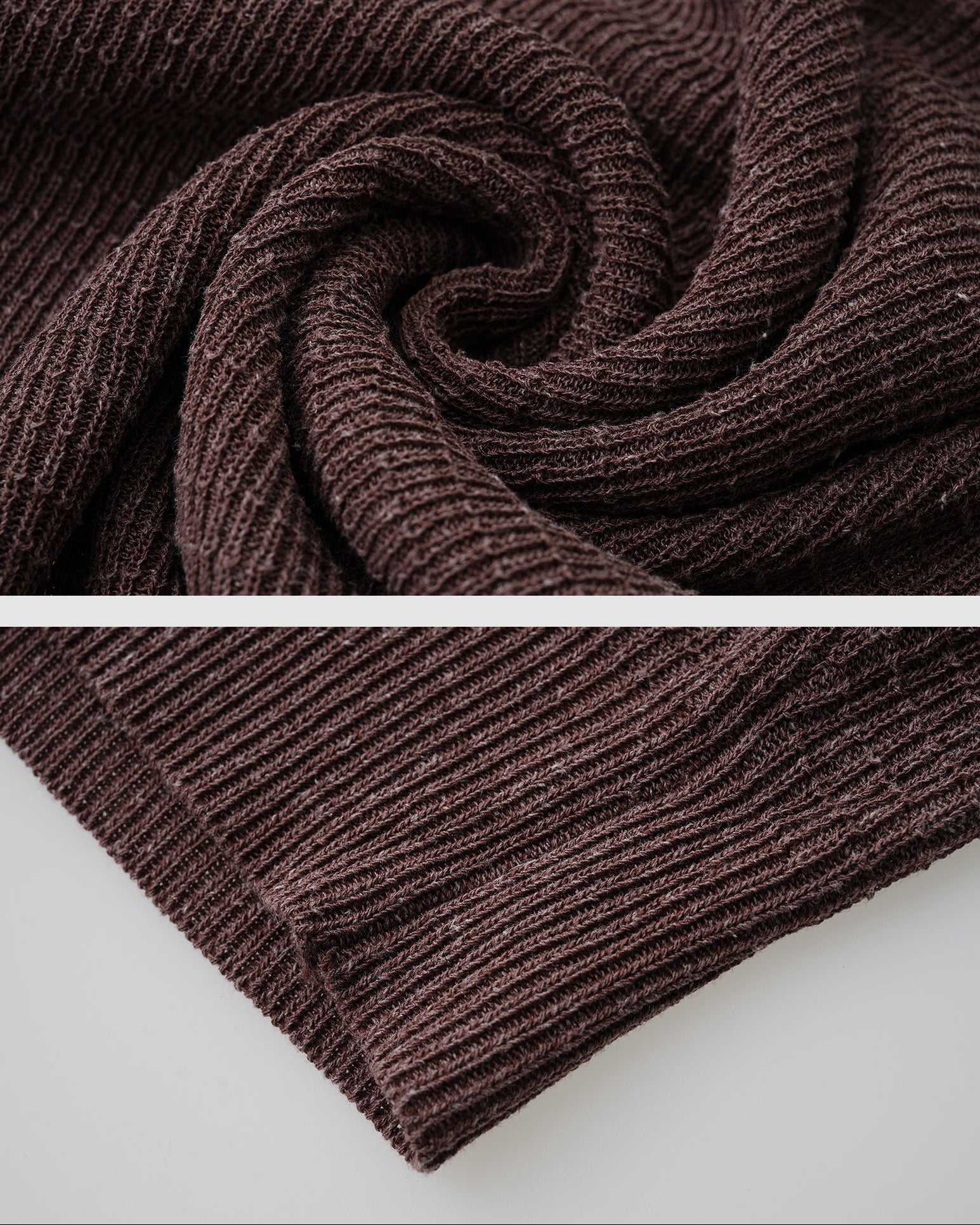 Half-Zip Linen Polo