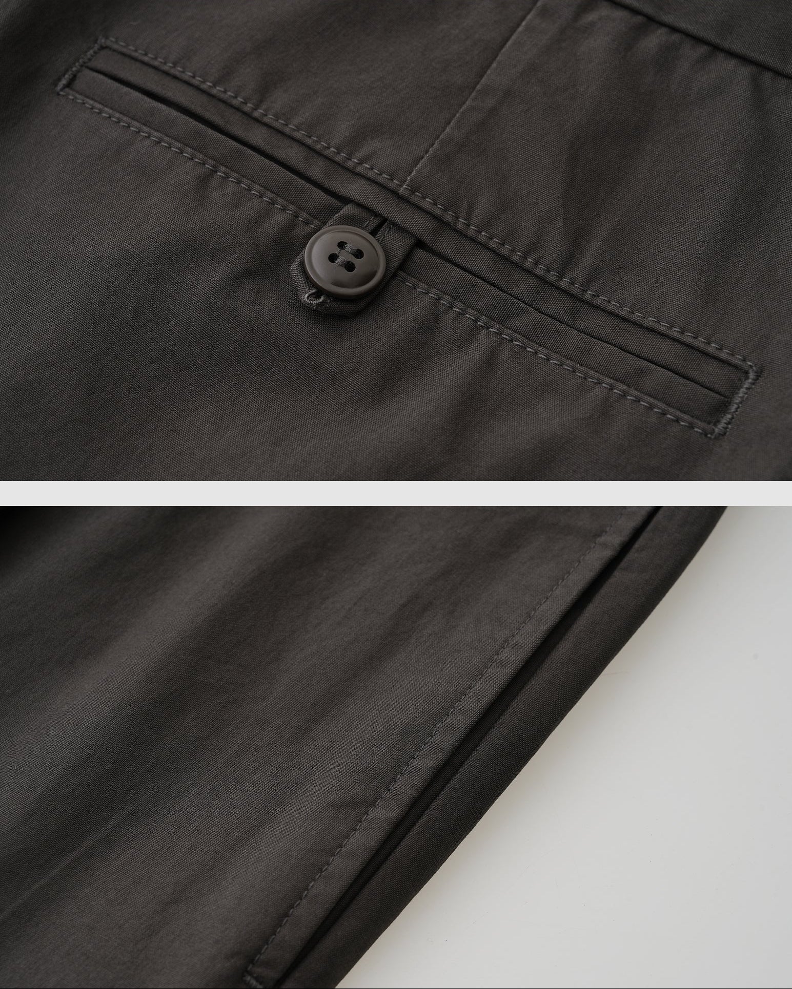 Structured Cotton Pants