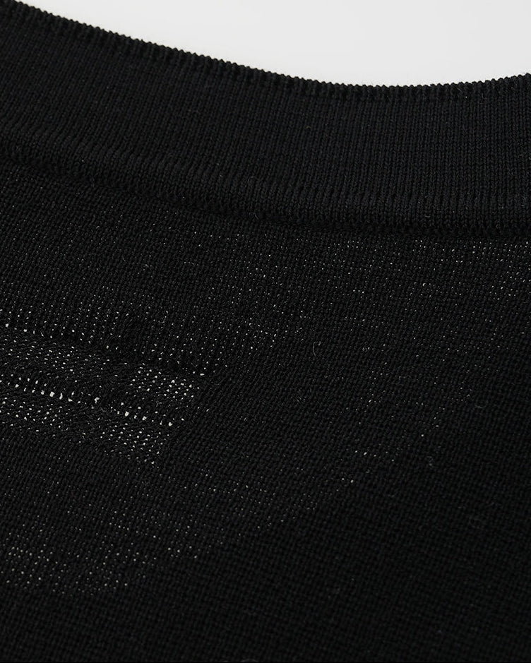 Striped Silk Cotton T-Shirt