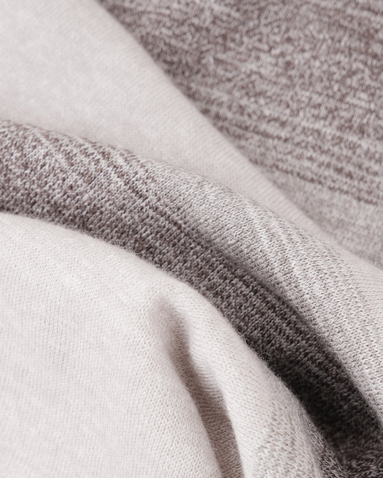Textured Wool Linen T-Shirt
