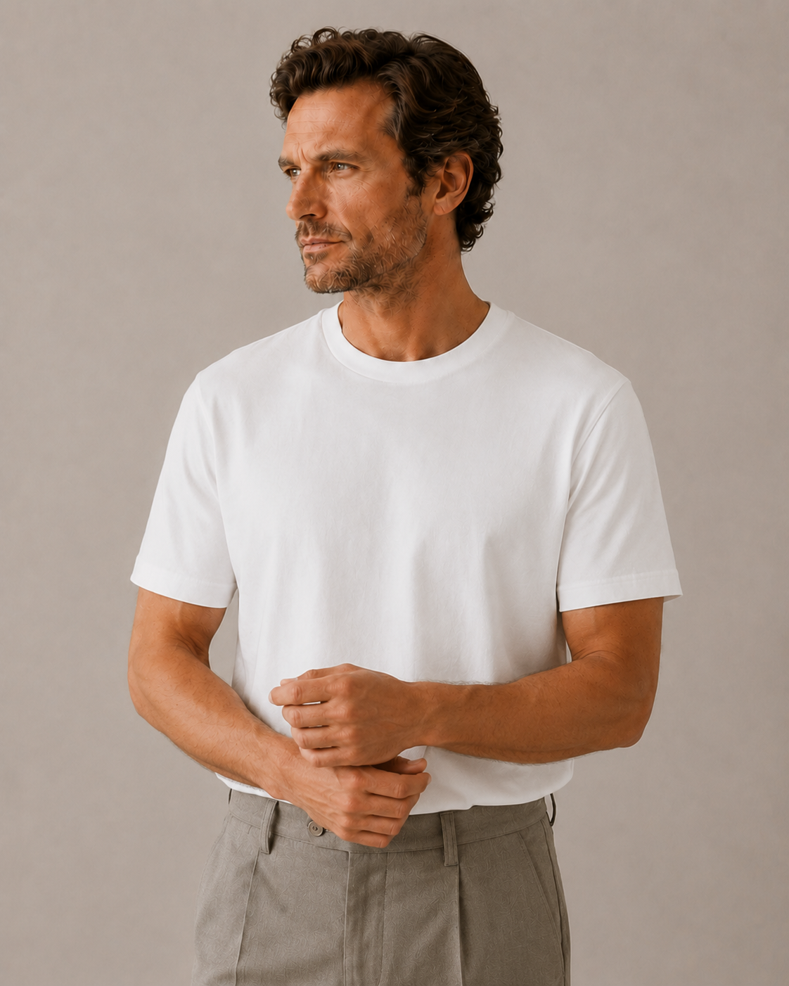 Structured Pima Cotton T-Shirt