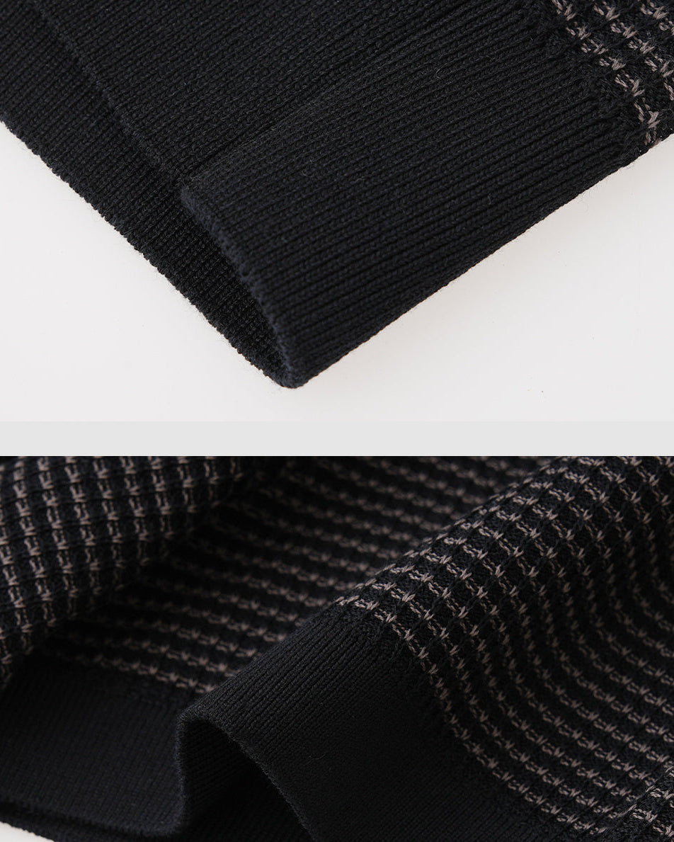Jacquard Cotton Polo