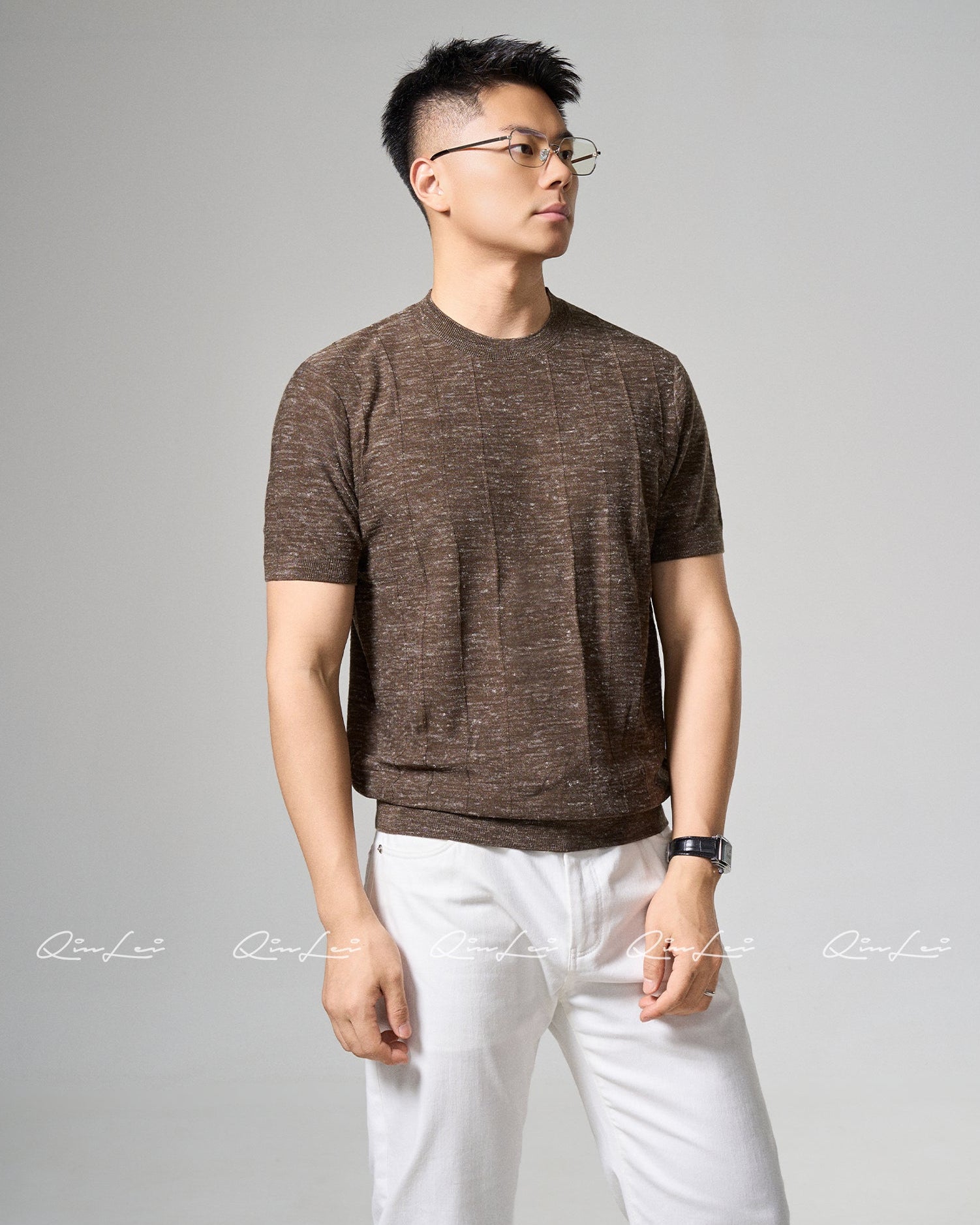 Striped Linen T-Shirt
