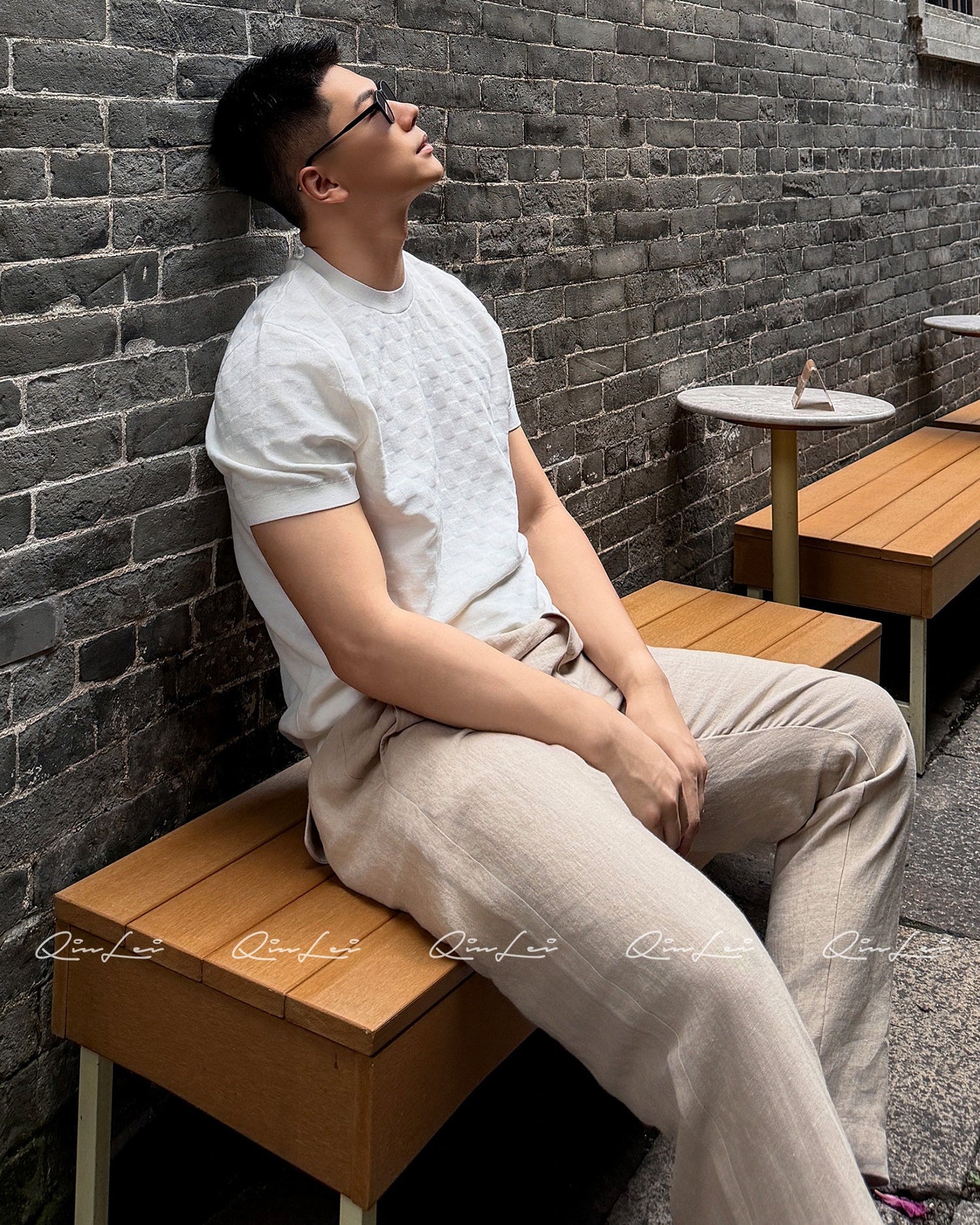 Double Knit Cotton T-Shirt