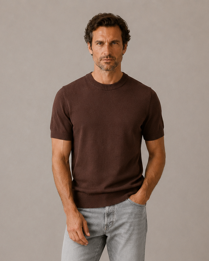 Fine Wool Knit Sweater