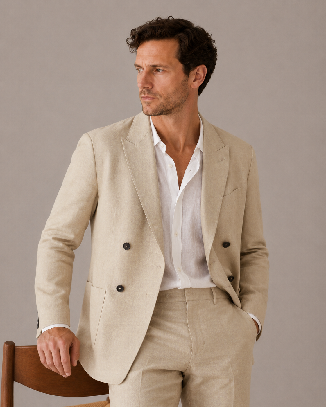 Linen Blazer