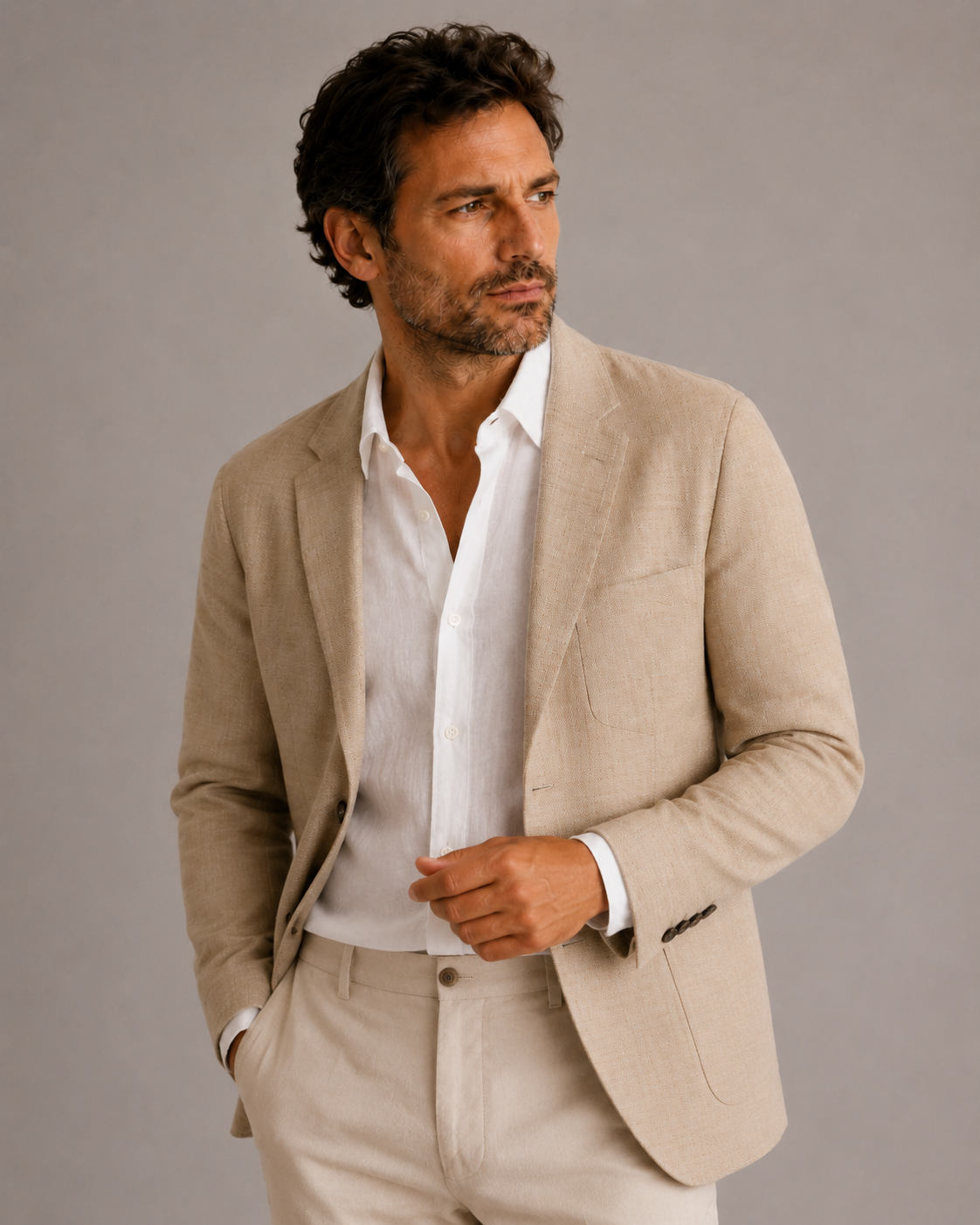 Linen Blazer