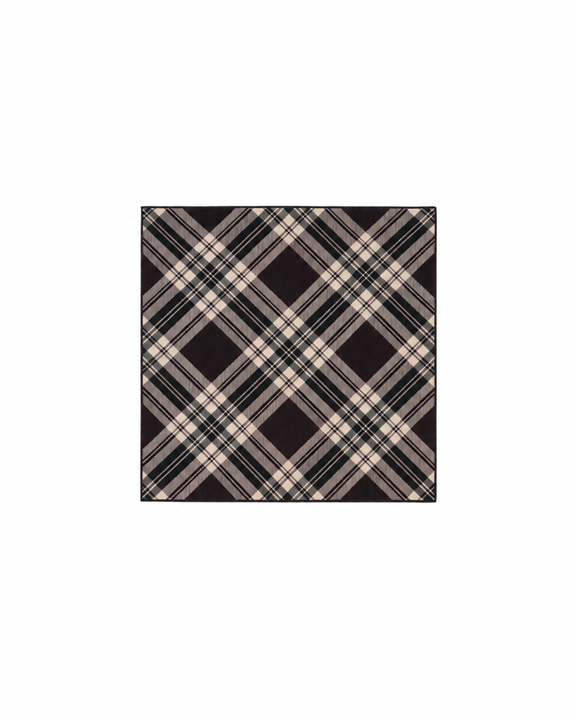 Wool & Silk Woven Pattern Scarf