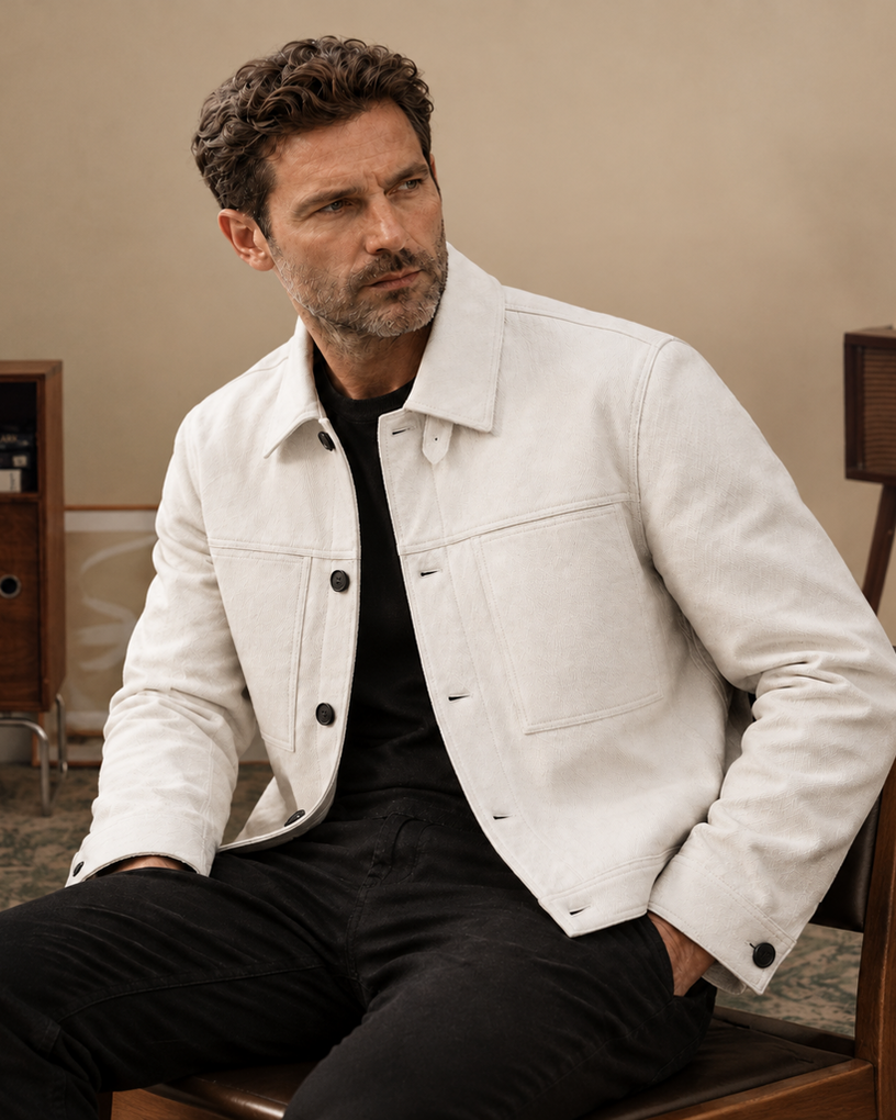 Sheepskin Leather Jacket