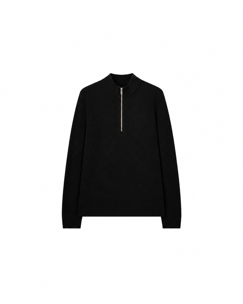 628g Wool-Cotton Blend, 12-Gauge Knit, Long-Sleeve