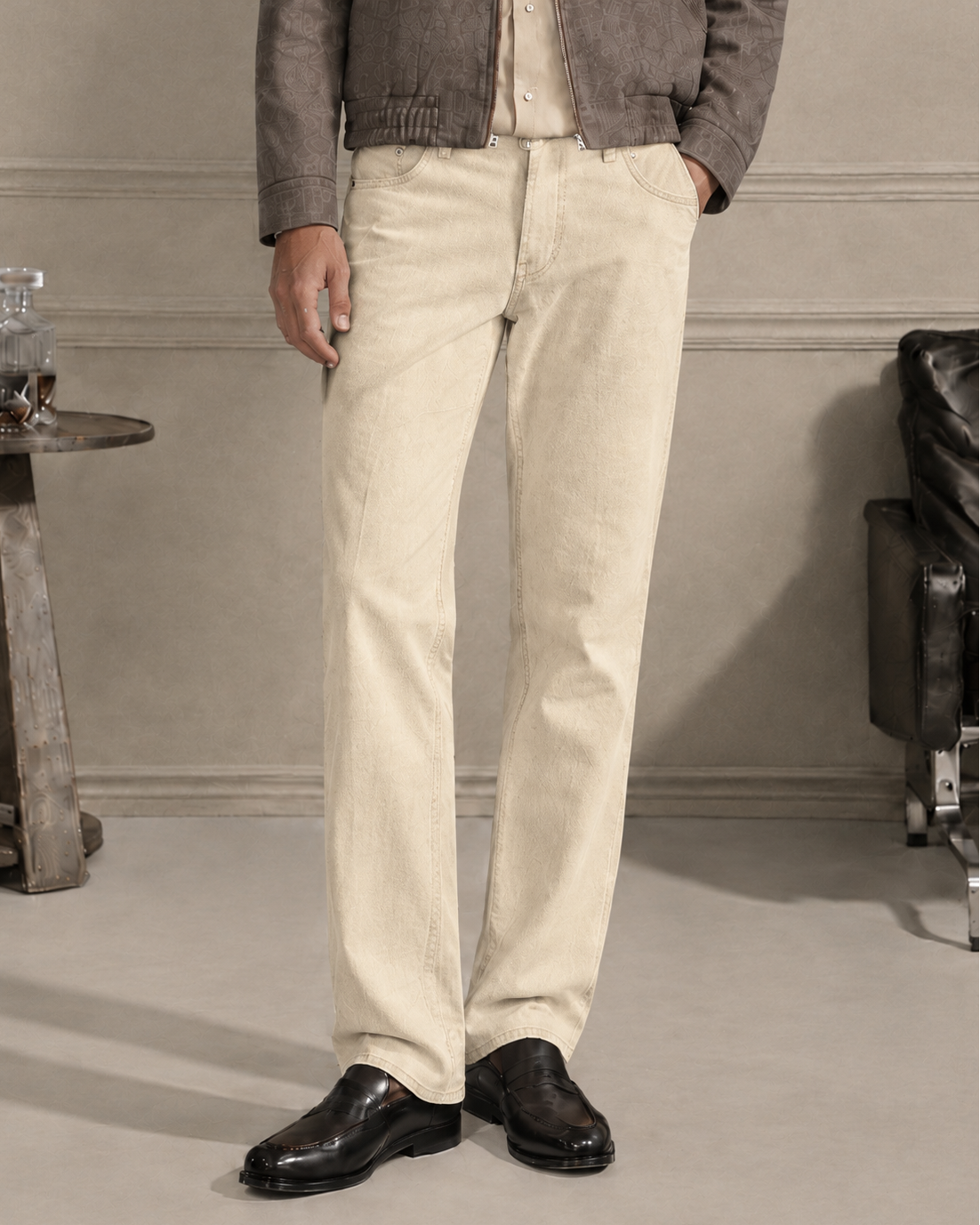 Cotton Washed Denim Jeans – Soft