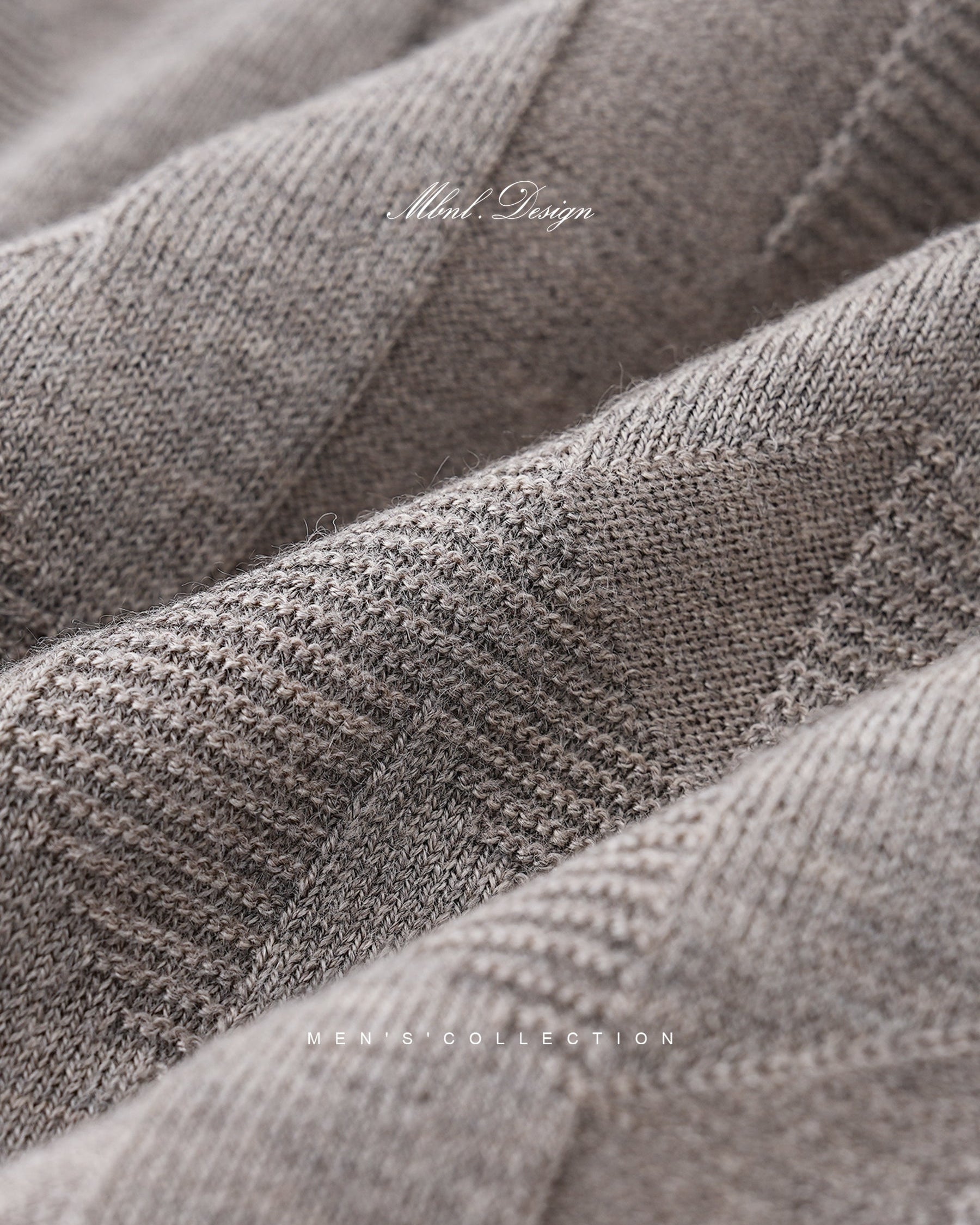 Cashmere Textured Long Sleeve Tee