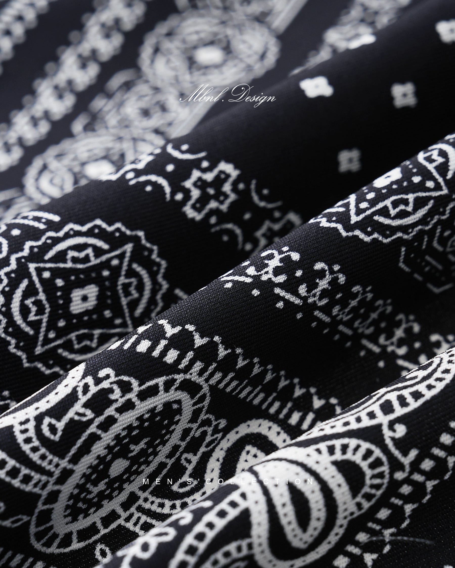 Nine-Grid Silk Scarf