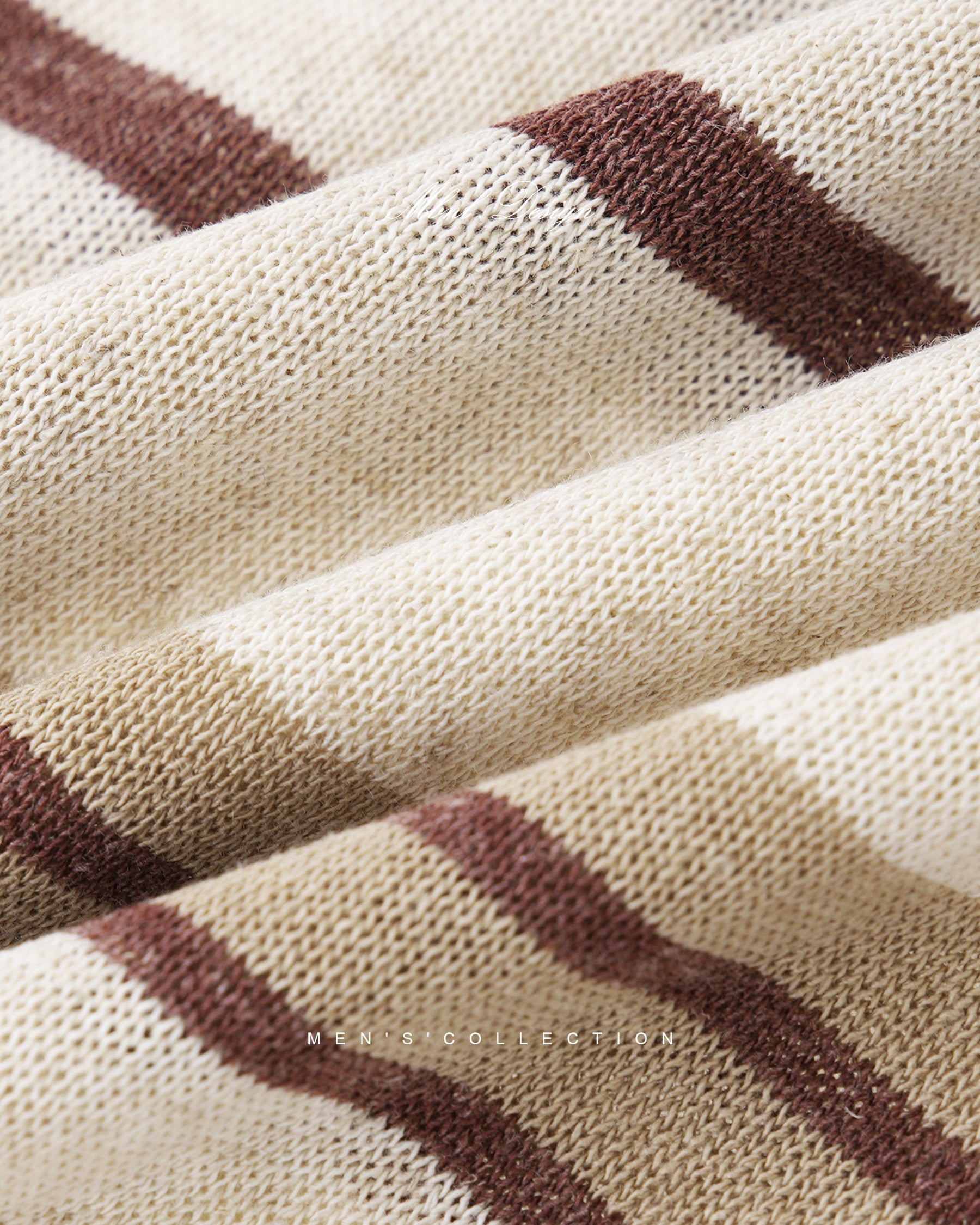 Striped Linen Lyocell T-Shirt