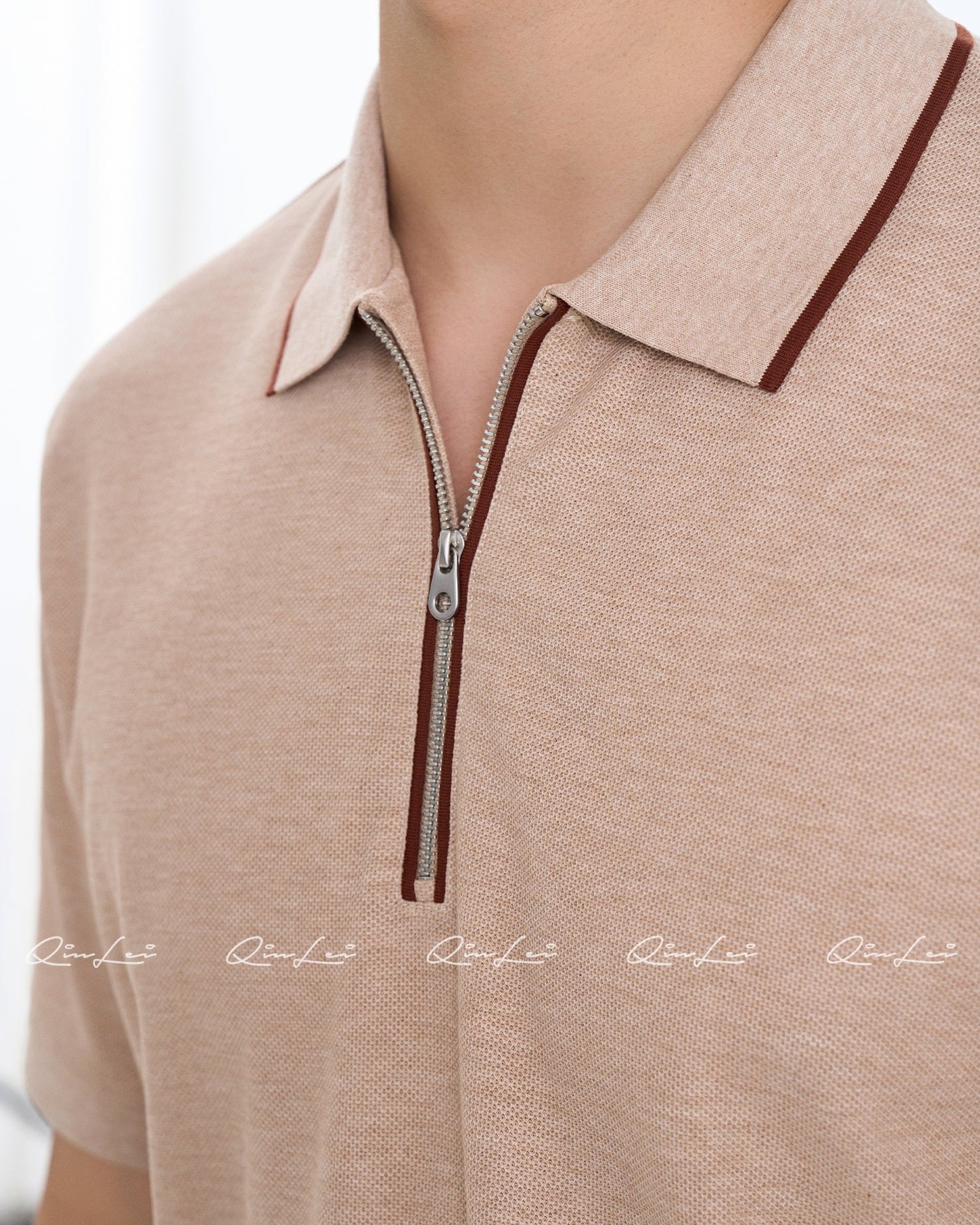 Soft Wool Cotton Polo