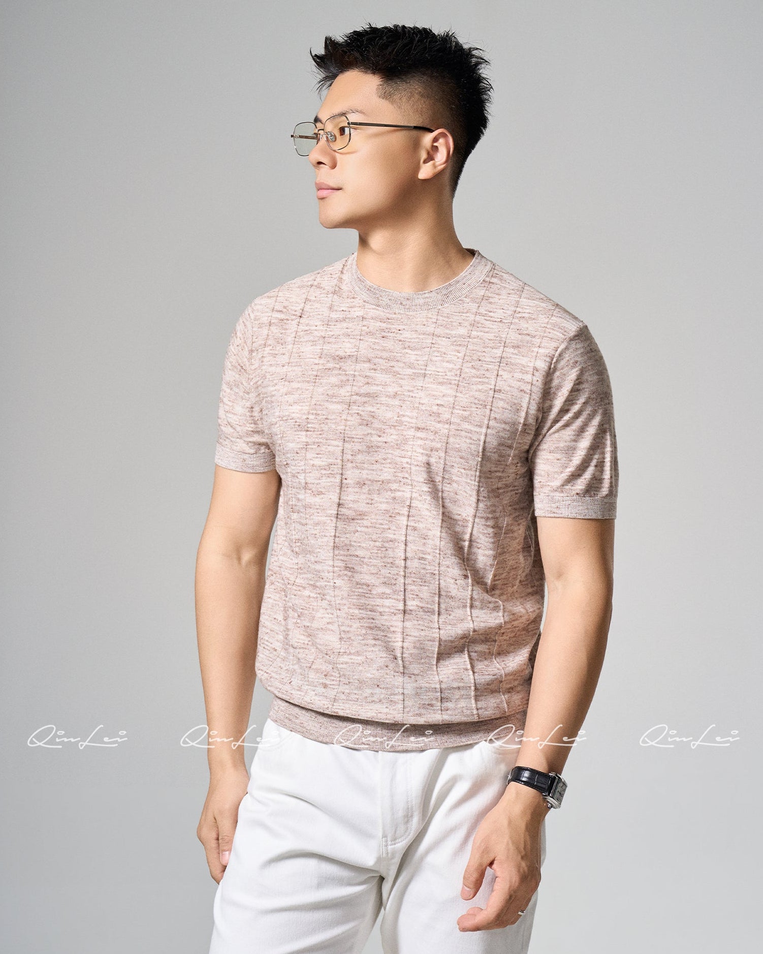 Striped Linen T-Shirt
