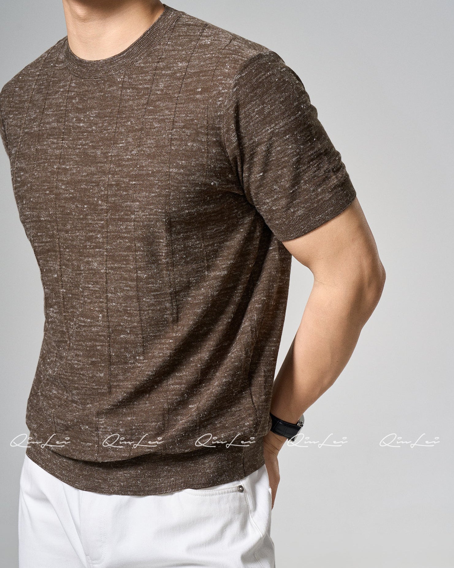 Striped Linen T-Shirt
