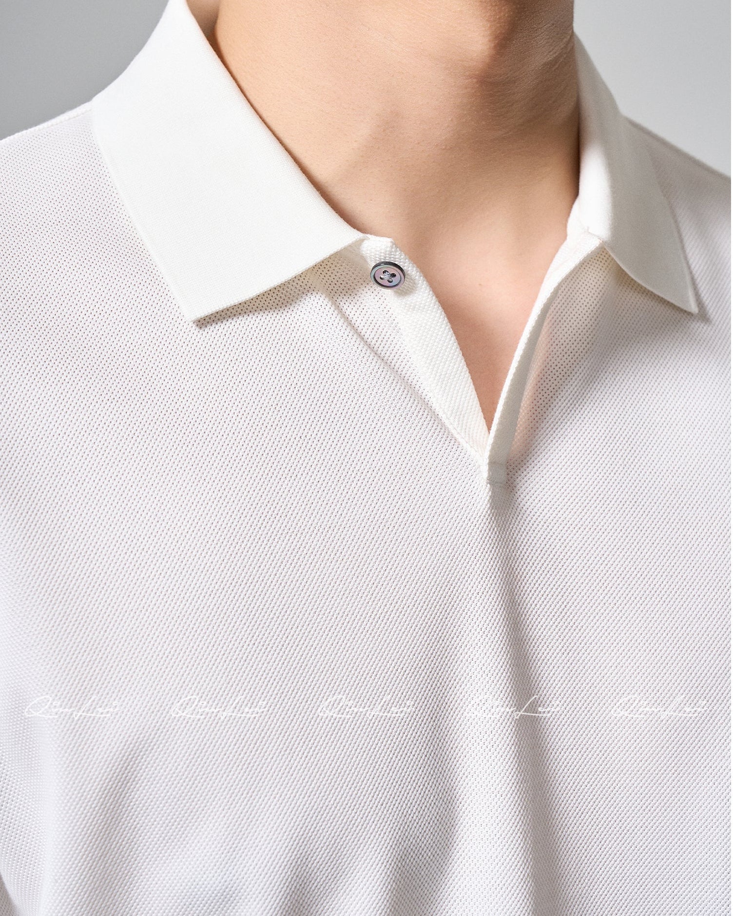 Minimal Cotton Polo