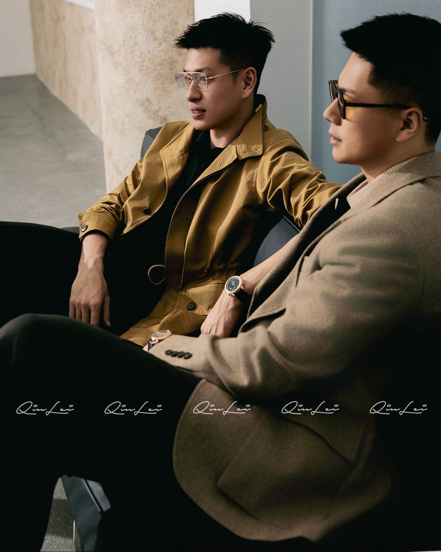 Relaxed Cotton Trench Coat