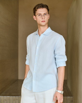 Linen Shell Button Shirt