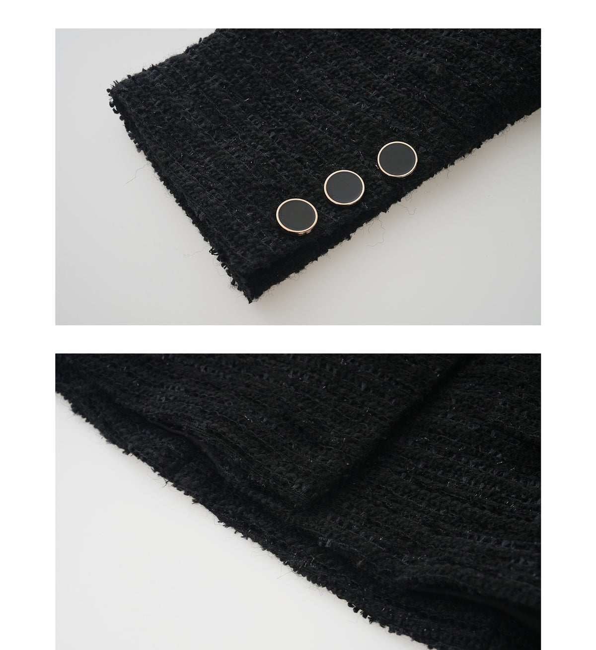 Wool-Blend Minimalist Cardigan