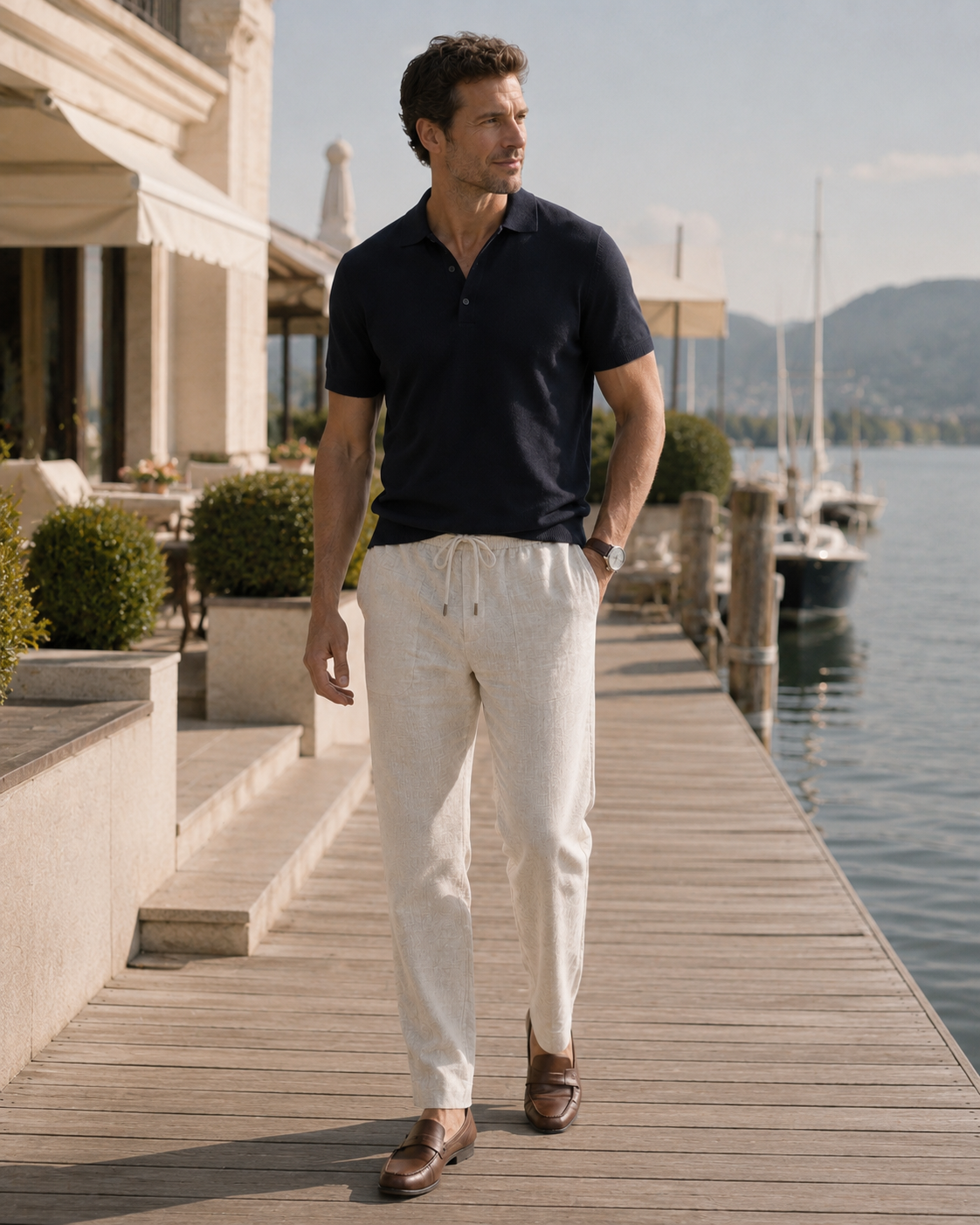 Linen Casual Pants