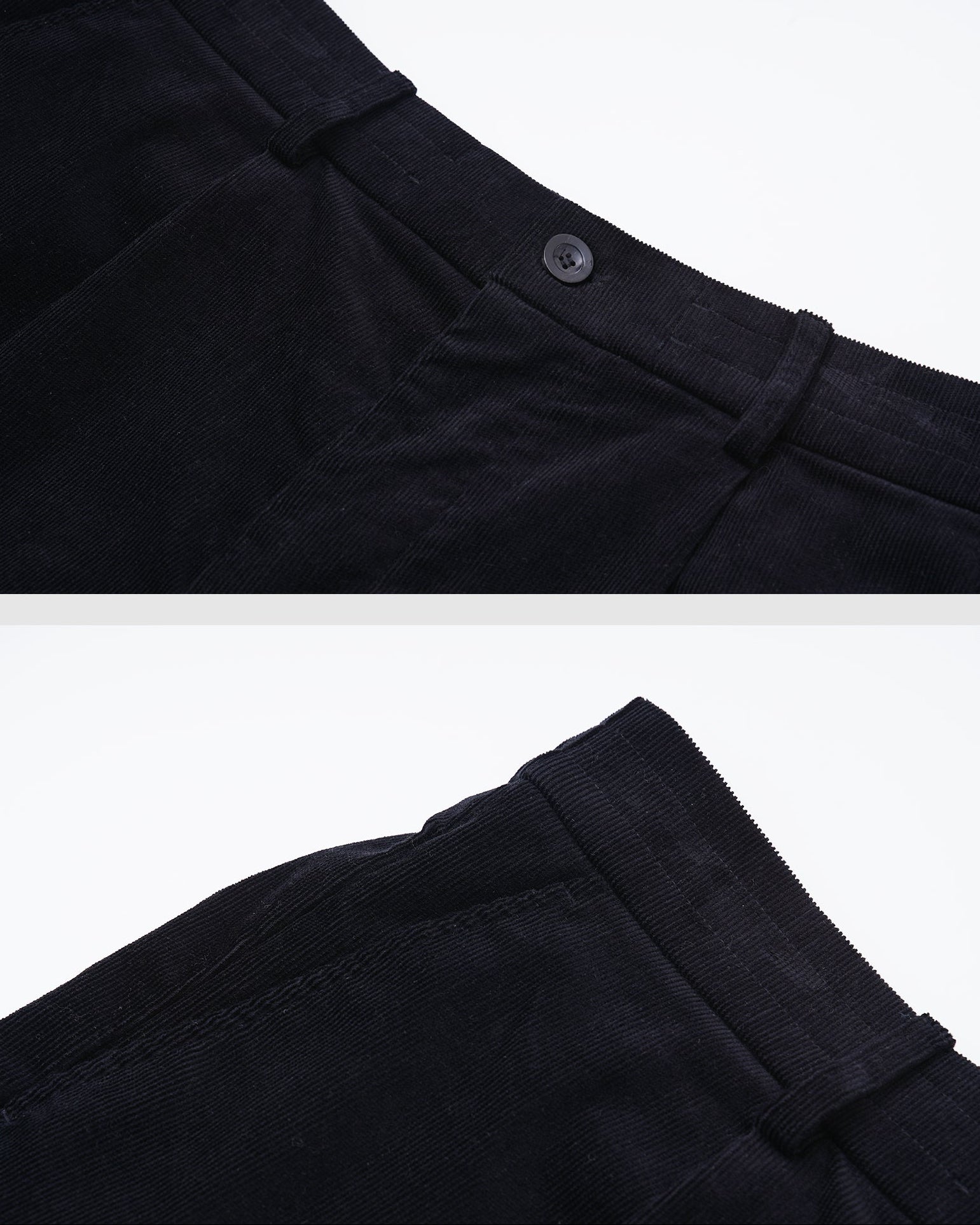 Ribbed Cotton Blend Pants