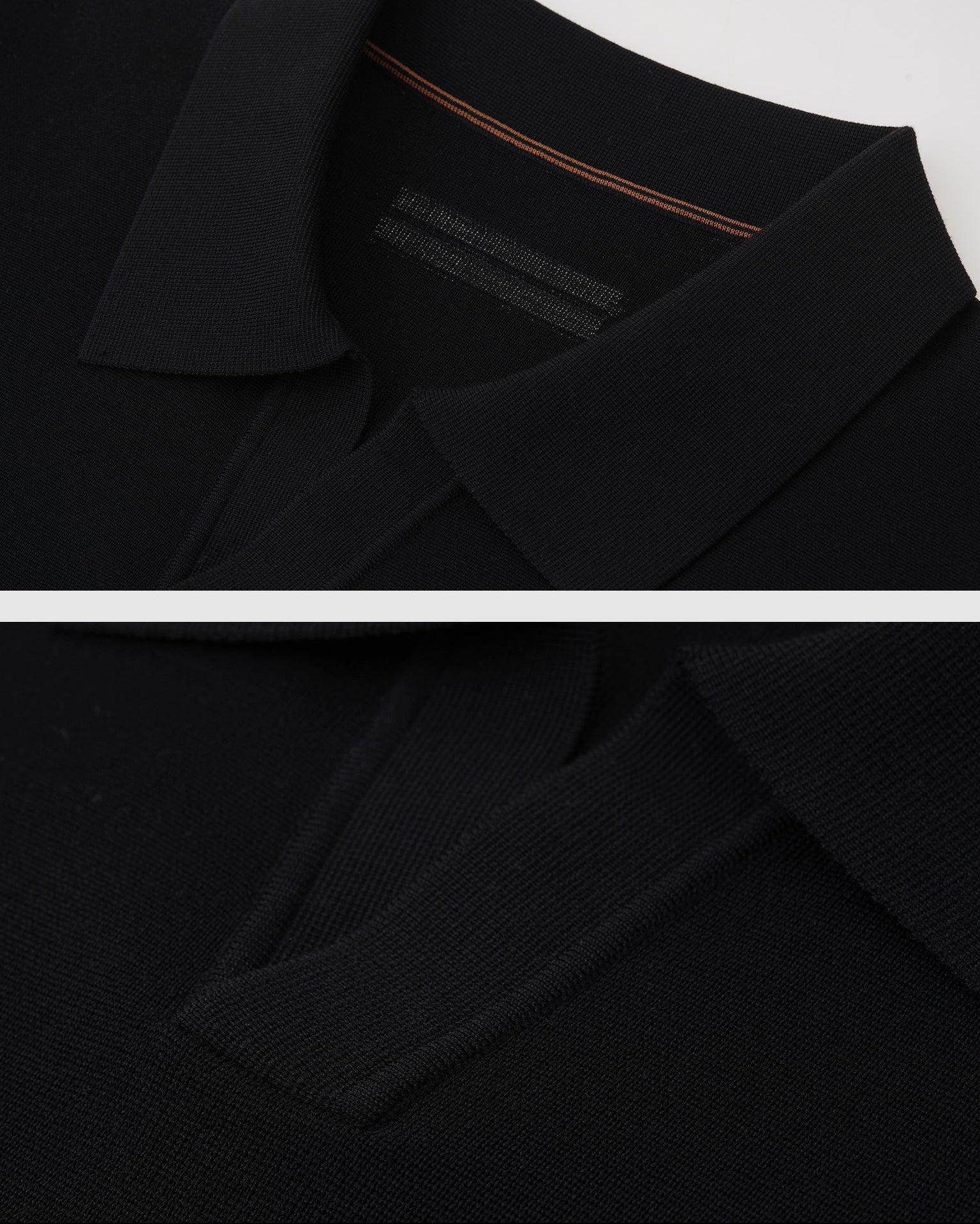 Silk Cotton Knit Polo