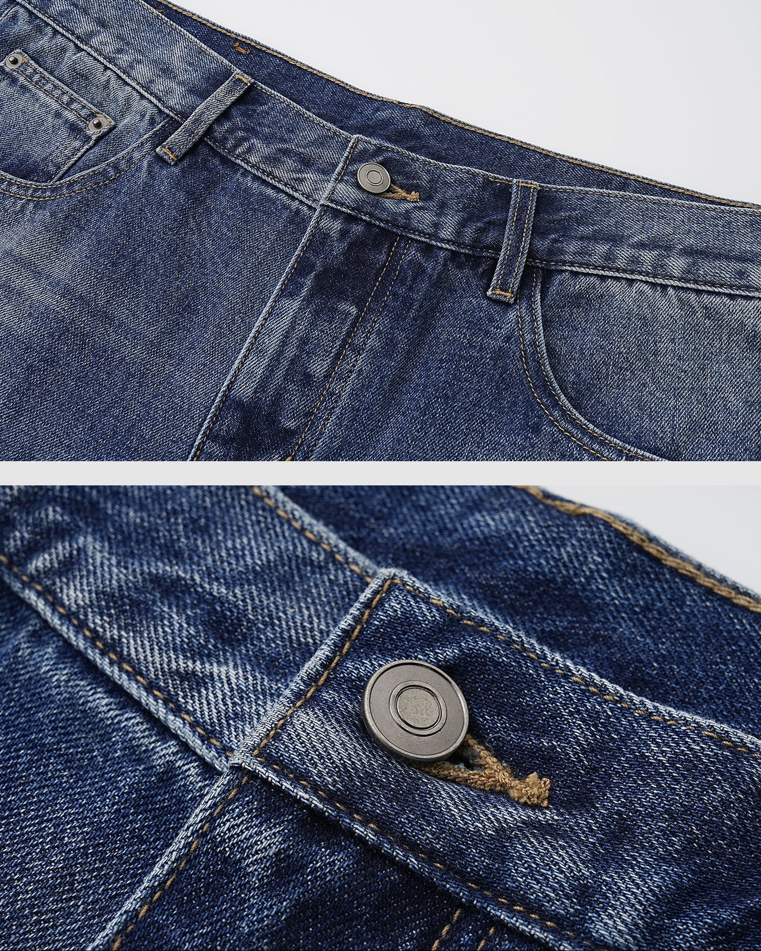 Cotton Denim Jeans