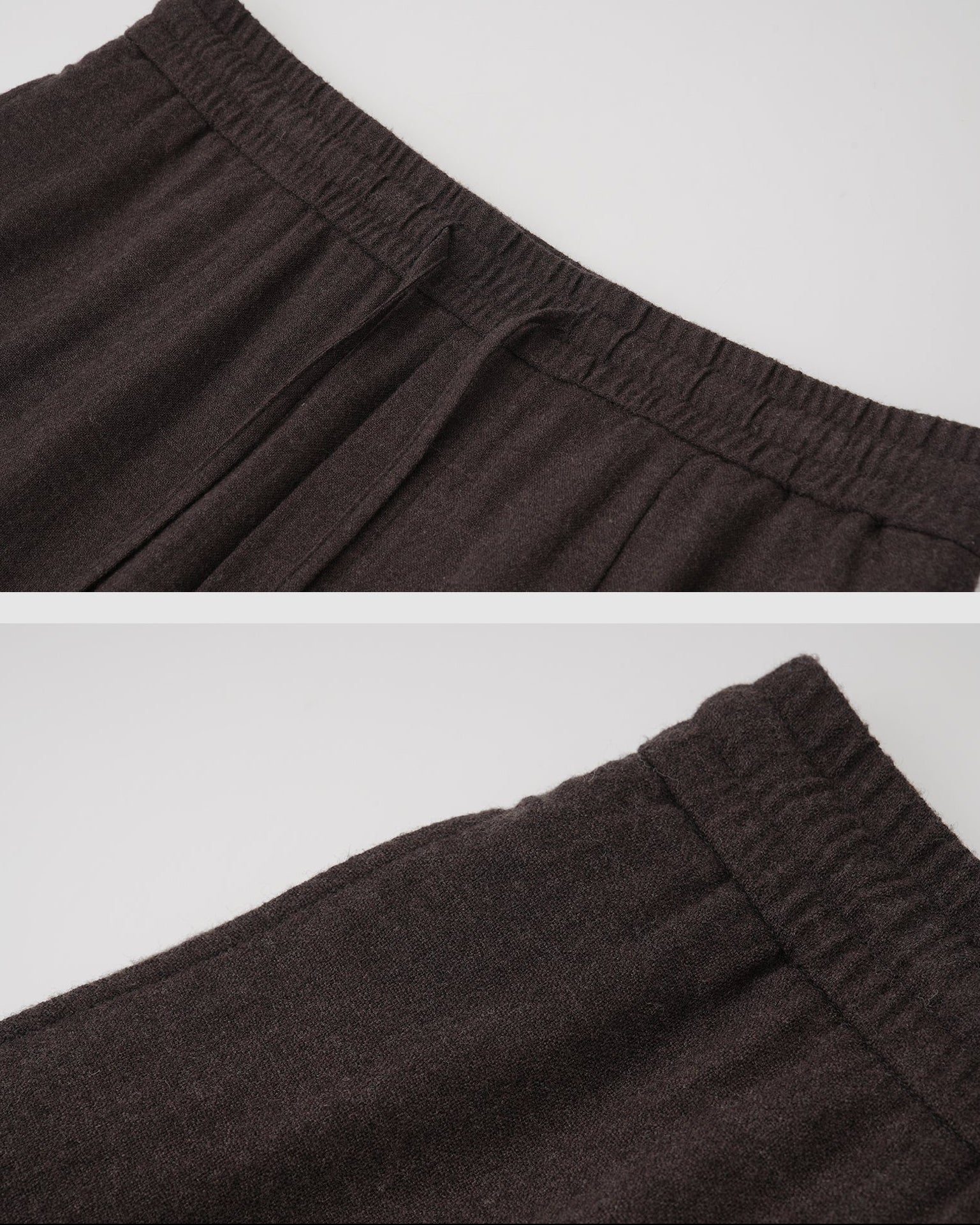 Drawstring Wool Pants