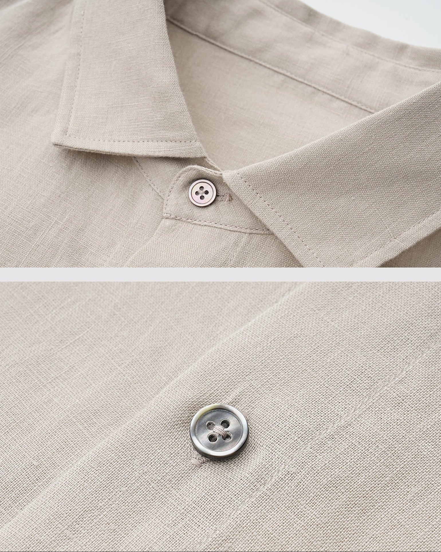 Linen Shell Button Shirt