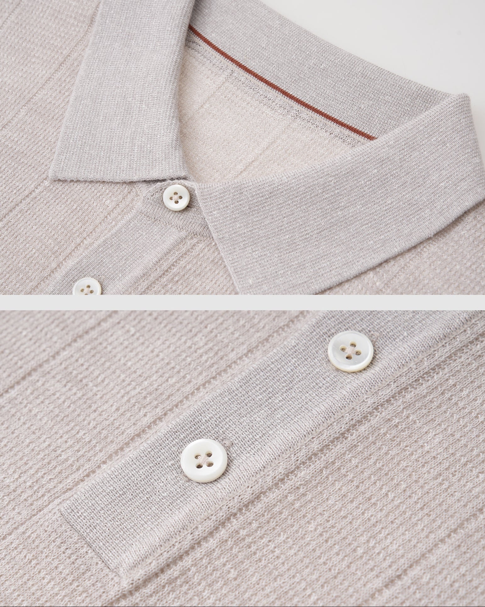 Wool Linen POLO Shirt