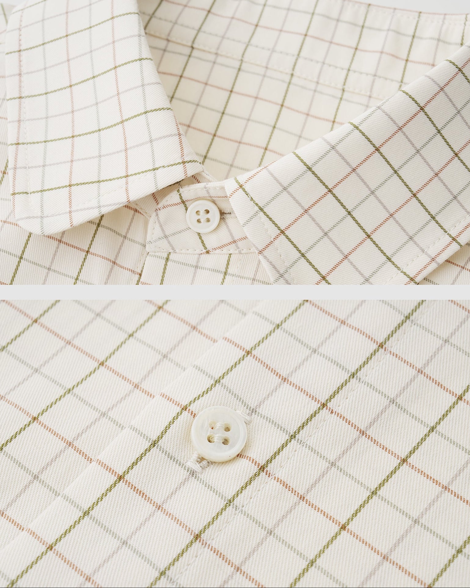 Mini Check Cotton Shirt