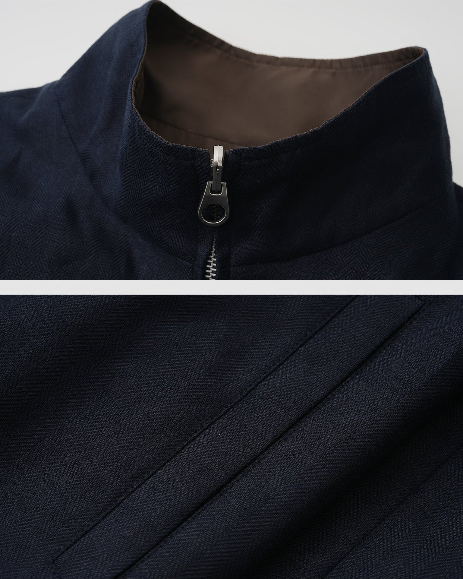 Reversible Linen Jacket
