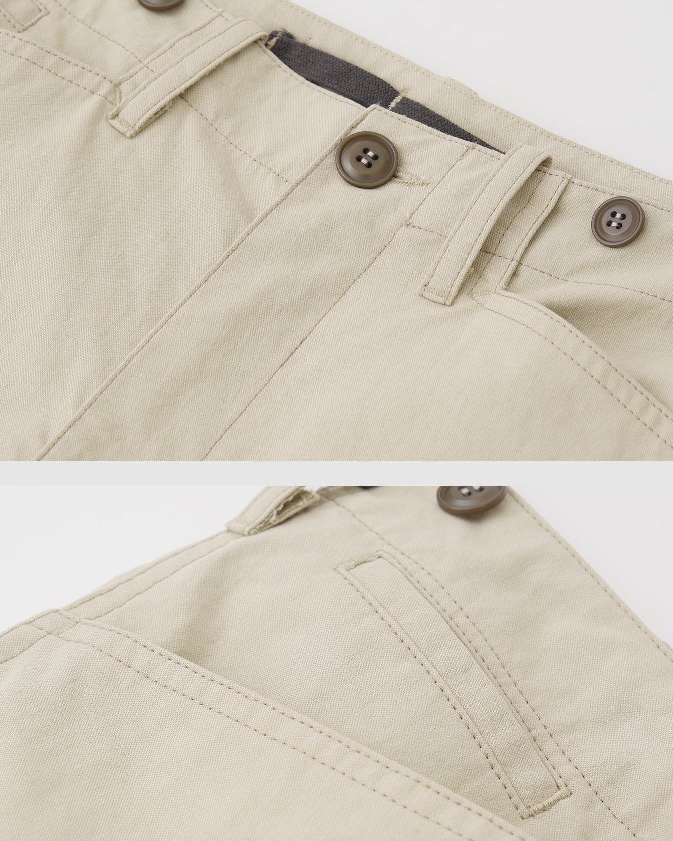 Relaxed Cotton Cargo Pants