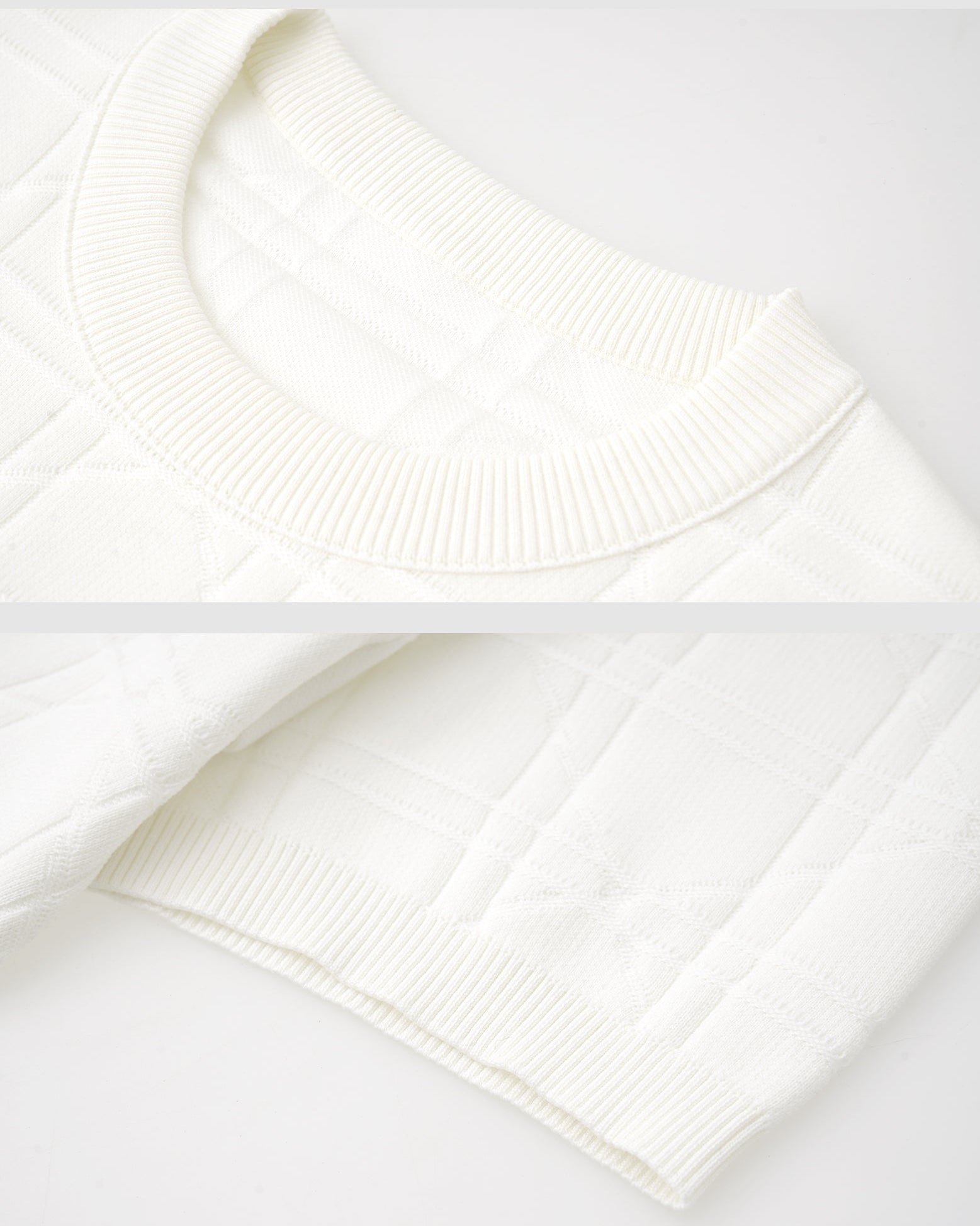 Jacquard Silk Cotton T-Shirt