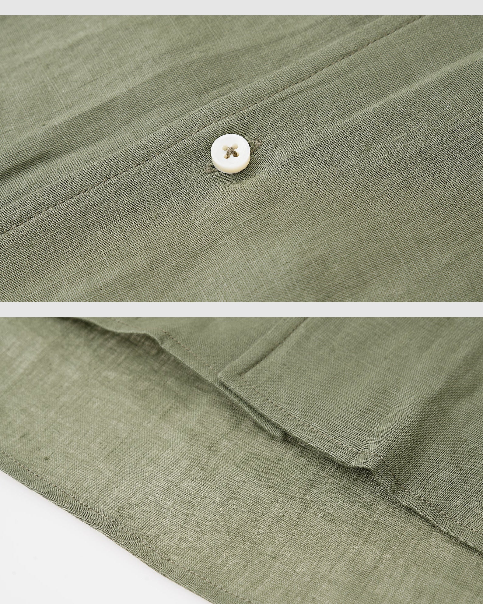 Linen Shell Button Shirt