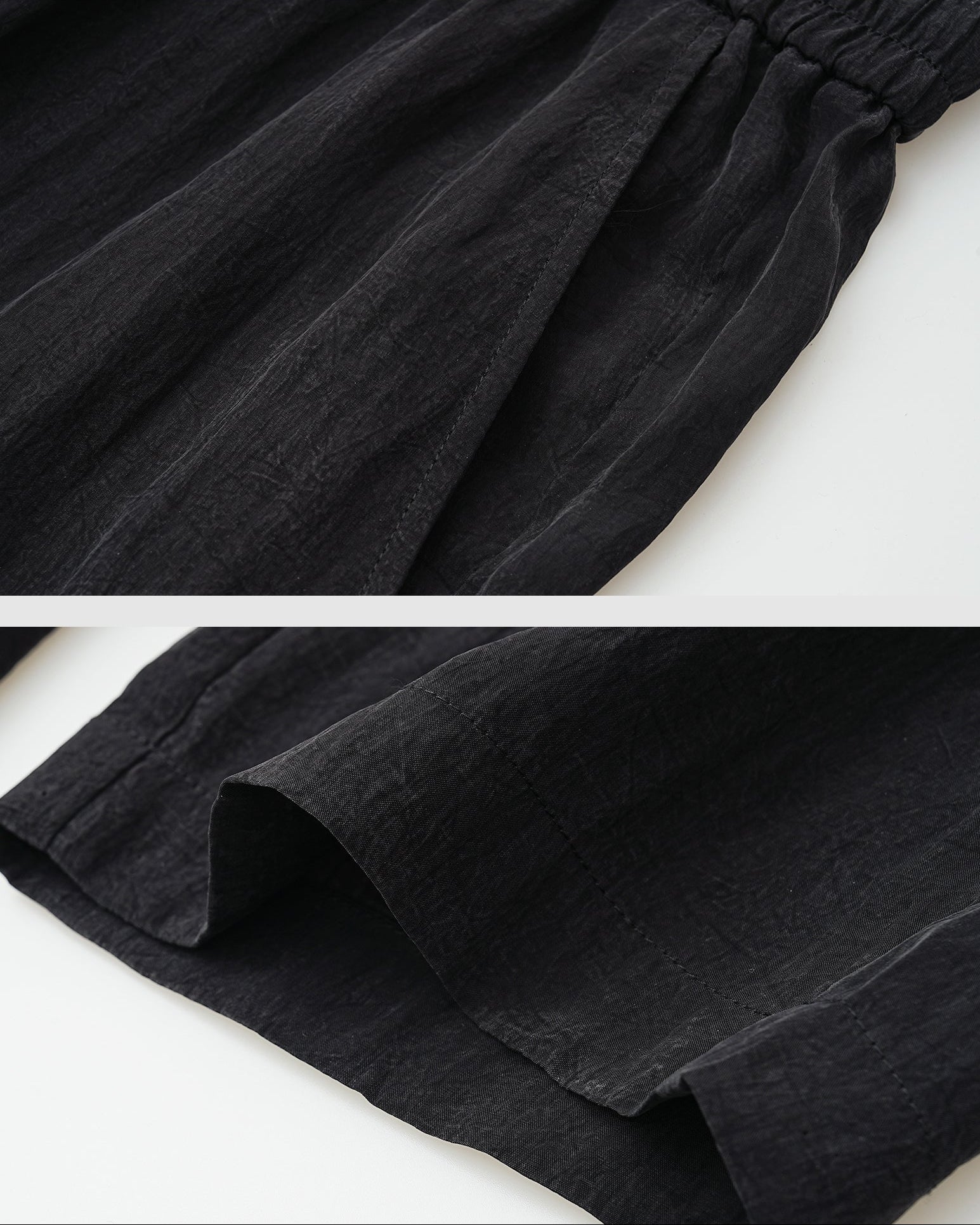 Stonewashed Casual Pants