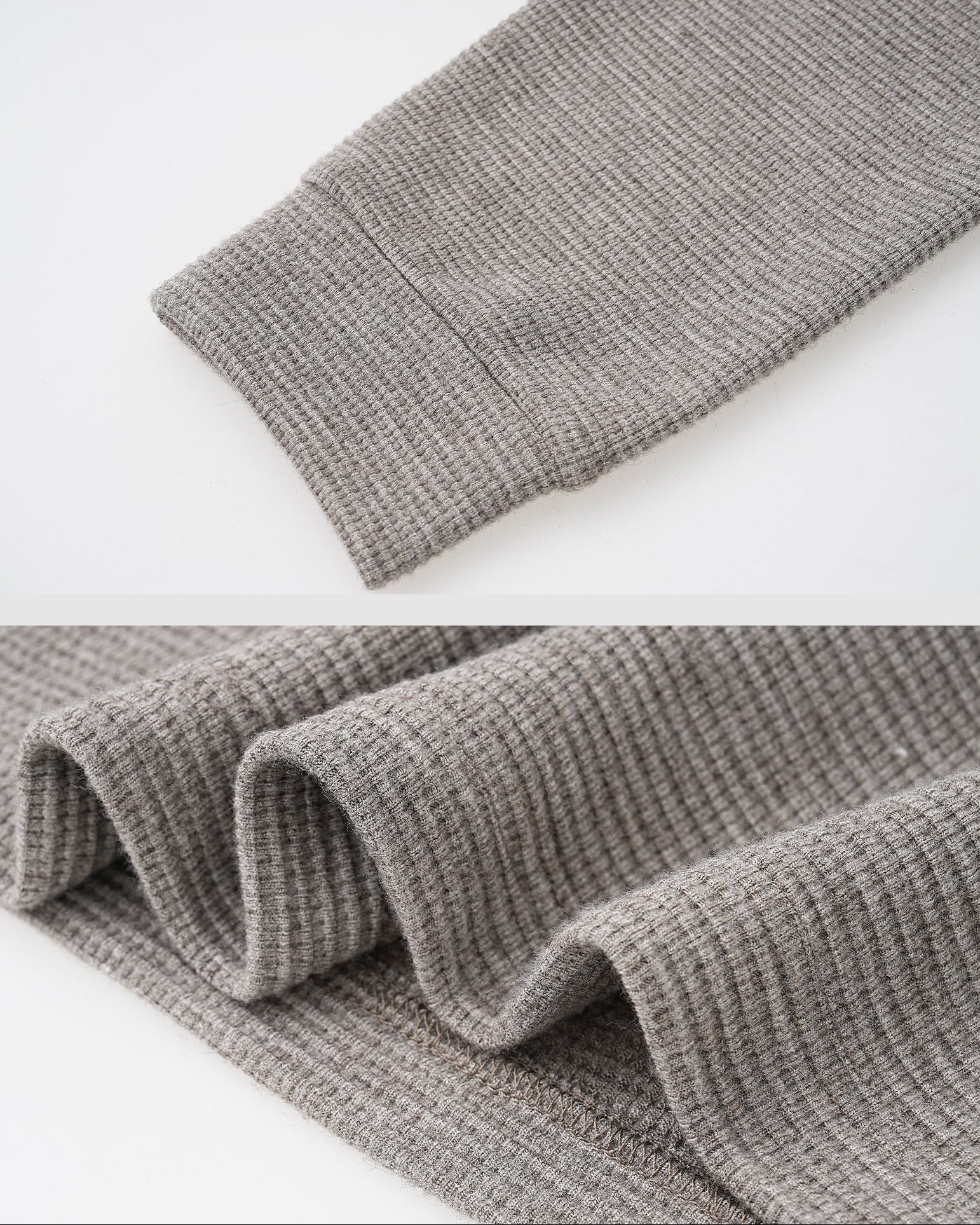 Custom Mélange Yarn Knit Sweater