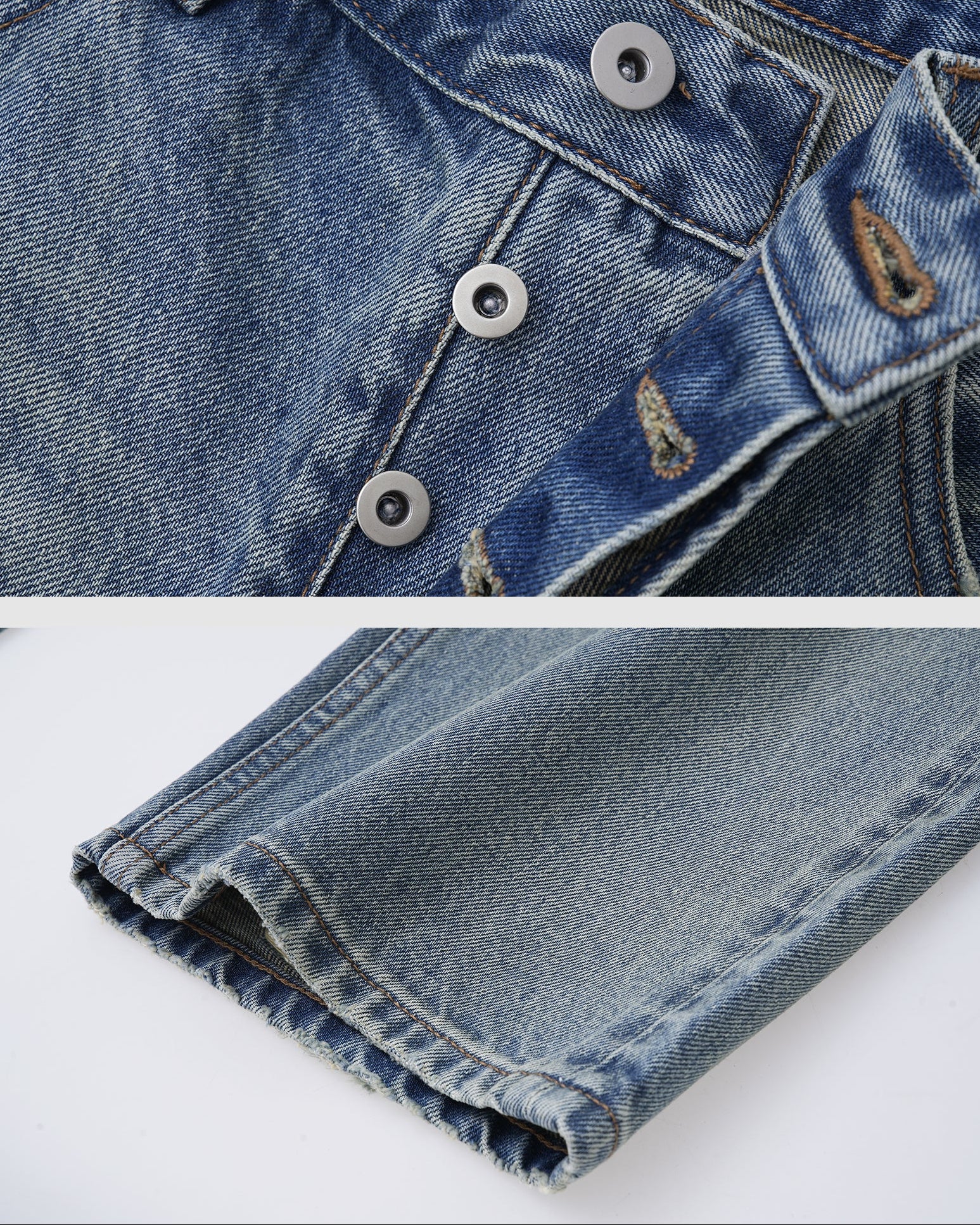 Cotton Denim Jeans