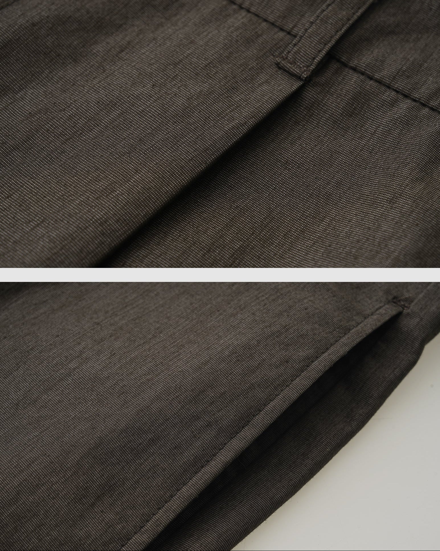 Pleated Cotton Pants