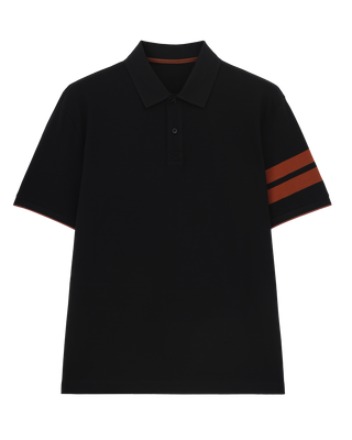 Pique Cotton Knit Polo