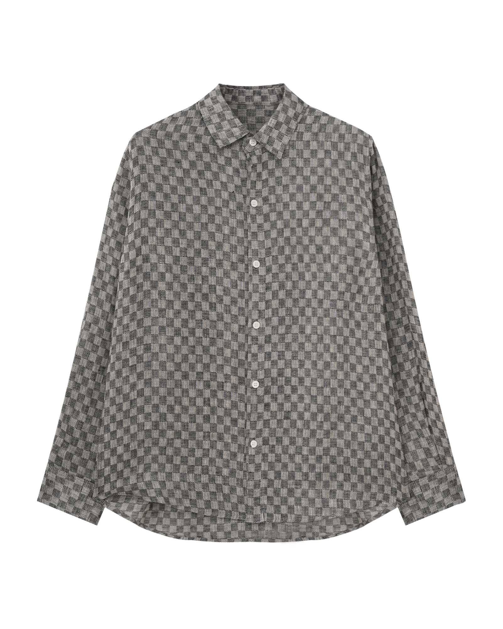 Plaid Linen Shirt