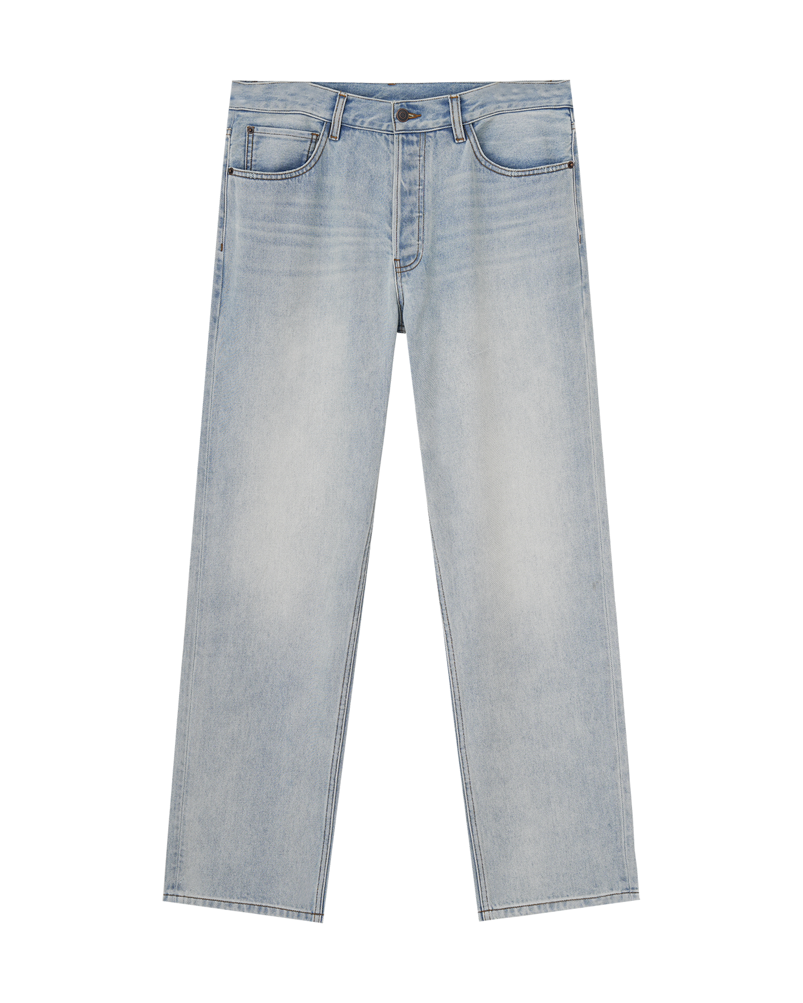Tapered Cotton Jeans