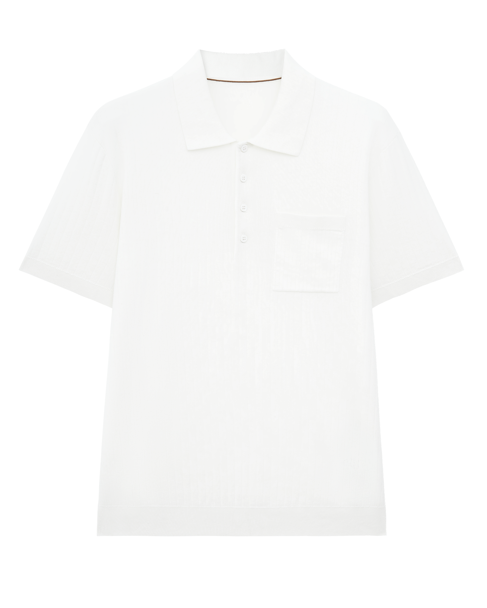 Silk Linen Cotton Polo