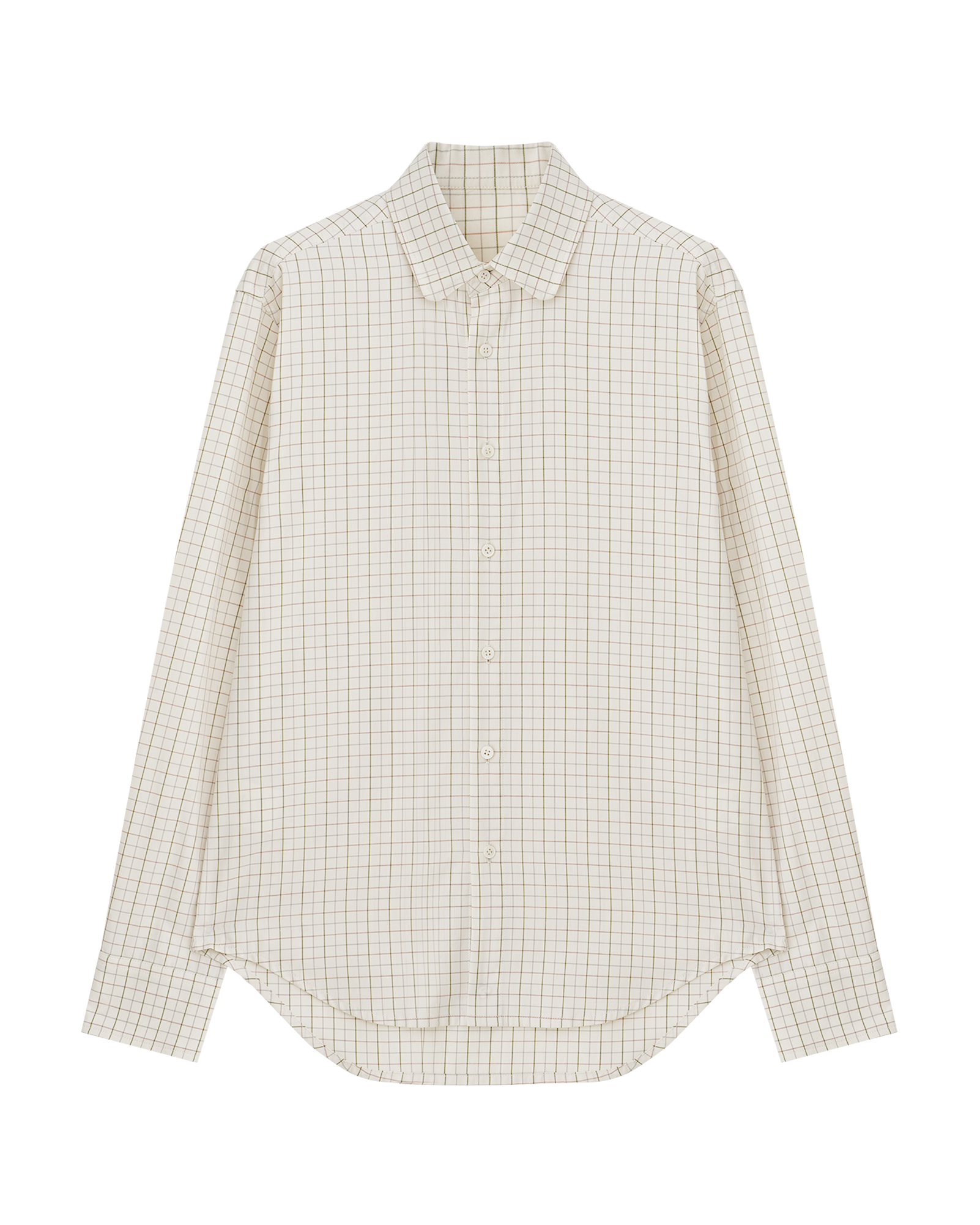 Mini Check Cotton Shirt